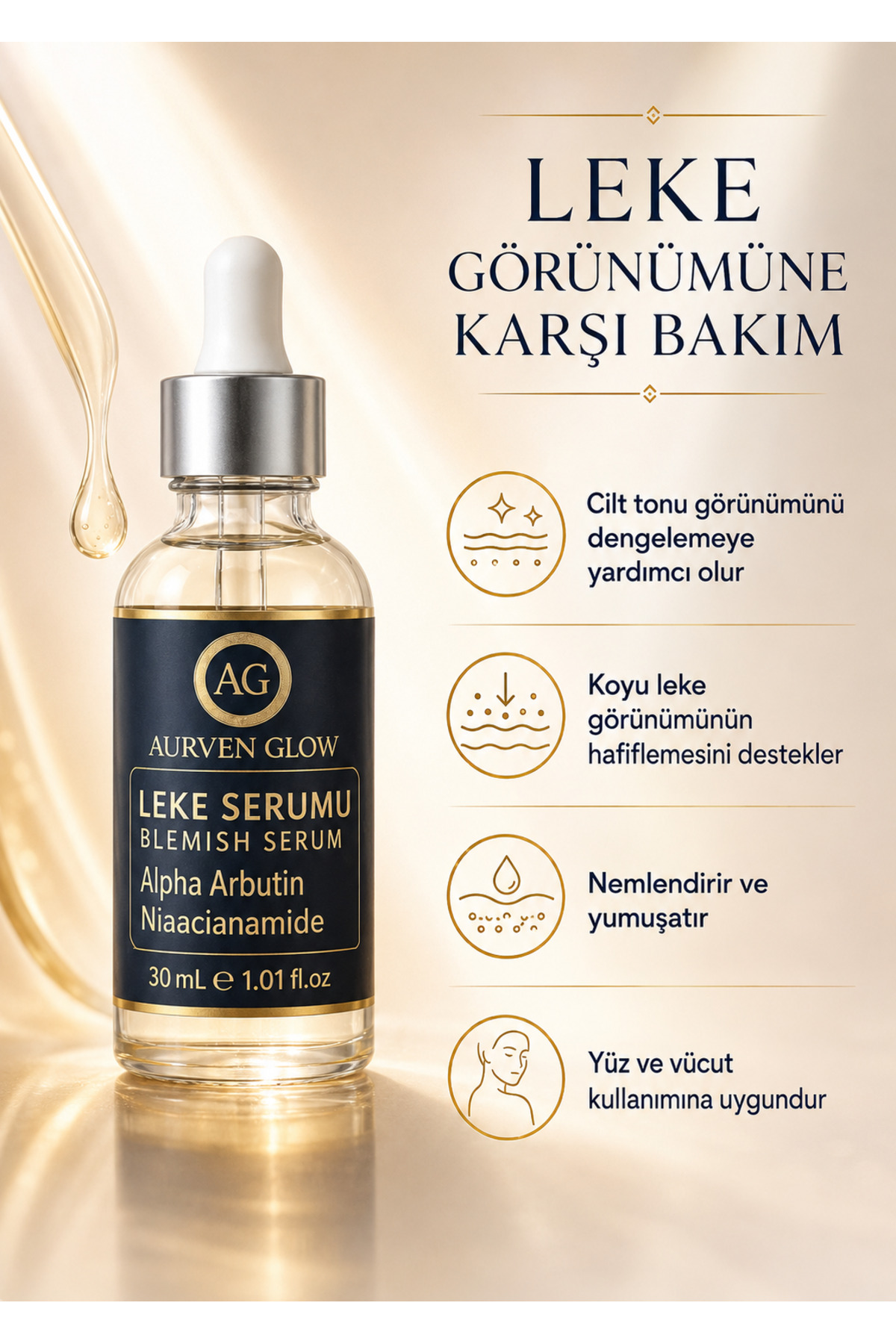 Nowart Skin Regenerator + Luven Glow Leke Karşıtı Serum — KR-SRM-001 — تصویر 4 از 6