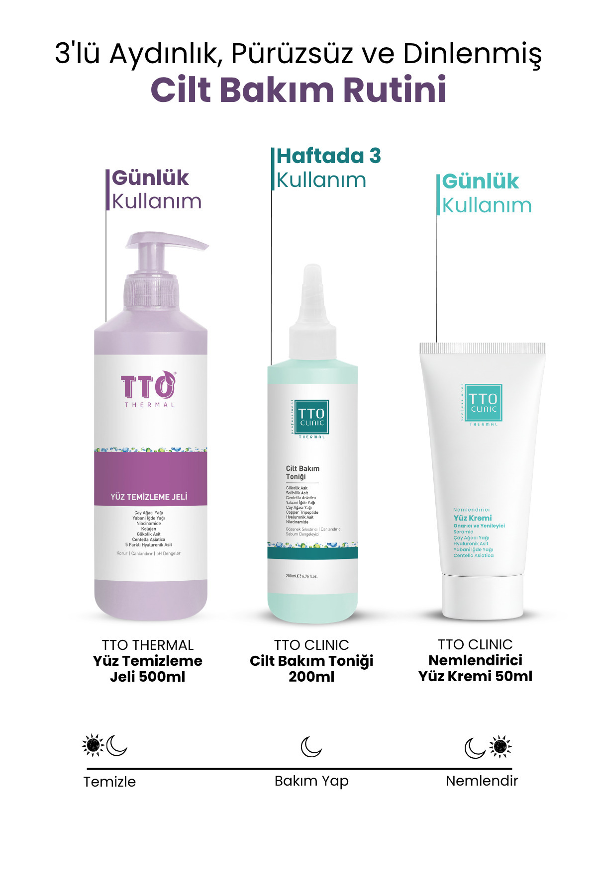 Yüz Temizleme Jeli 500 ml Normal Akneli Rozalı Ciltler İçin Arındırıcı — phst01 — تصویر 7 از 9