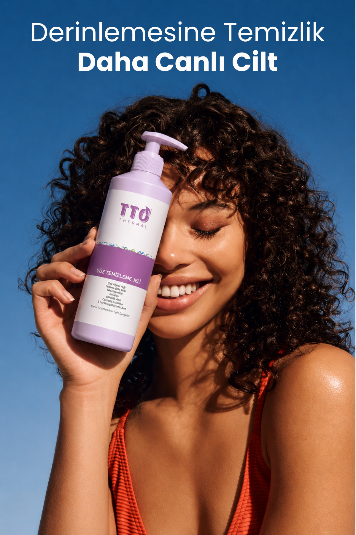 Yüz Temizleme Jeli 500 ml Normal Akneli Rozalı Ciltler İçin Arındırıcı — phst01 — تصویر 6 از 9