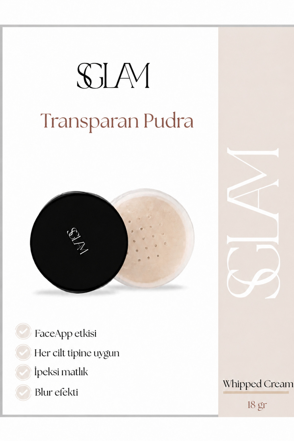 S'GLAM Transparan Pudra (Baking Powder)