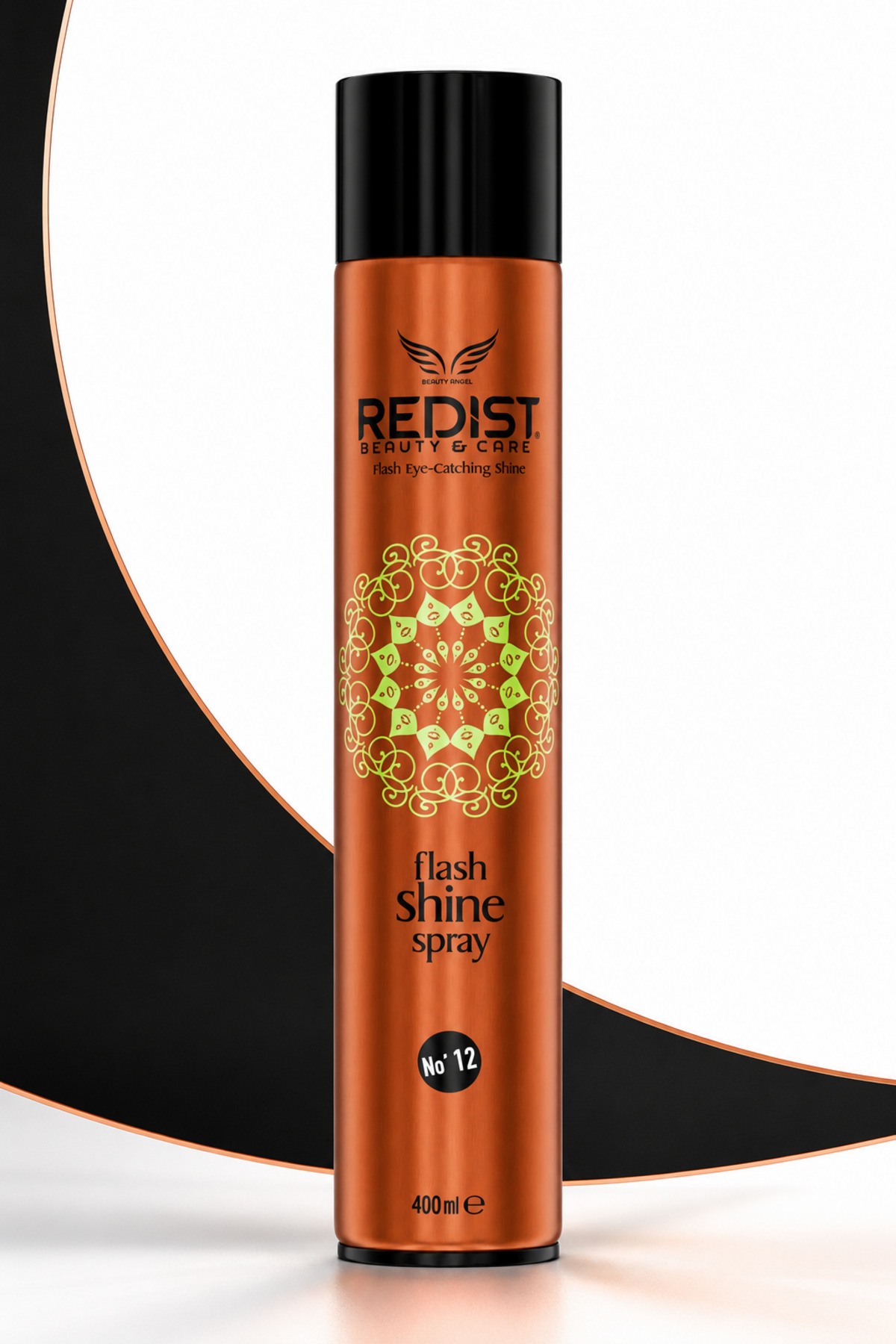 Parlatıcı Sprey Flash Shine 400 ml Parlak Görünüm Saçlar - Vegan — 70080 — تصویر 9 از 9