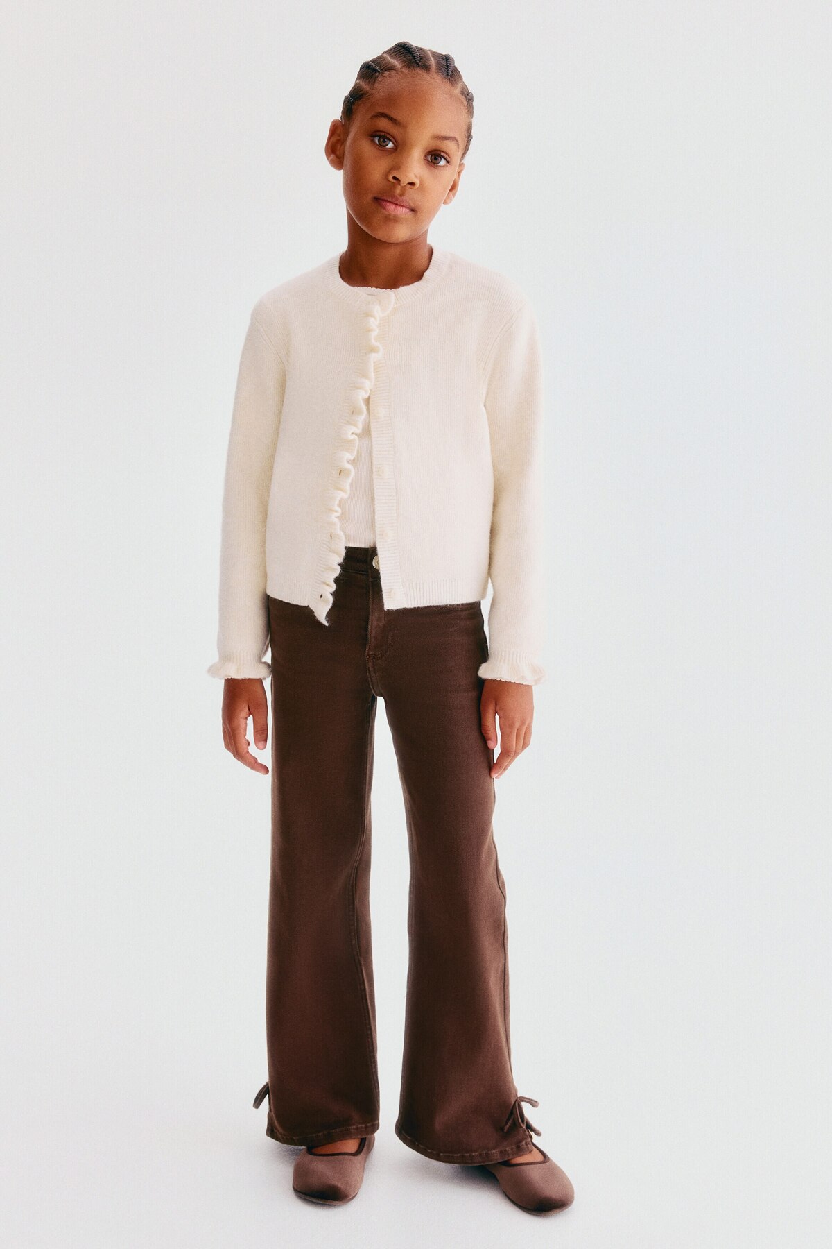 شلوار جین دمپا گشاد سوپراسترچ اچ اند ام شلوار جین H&M