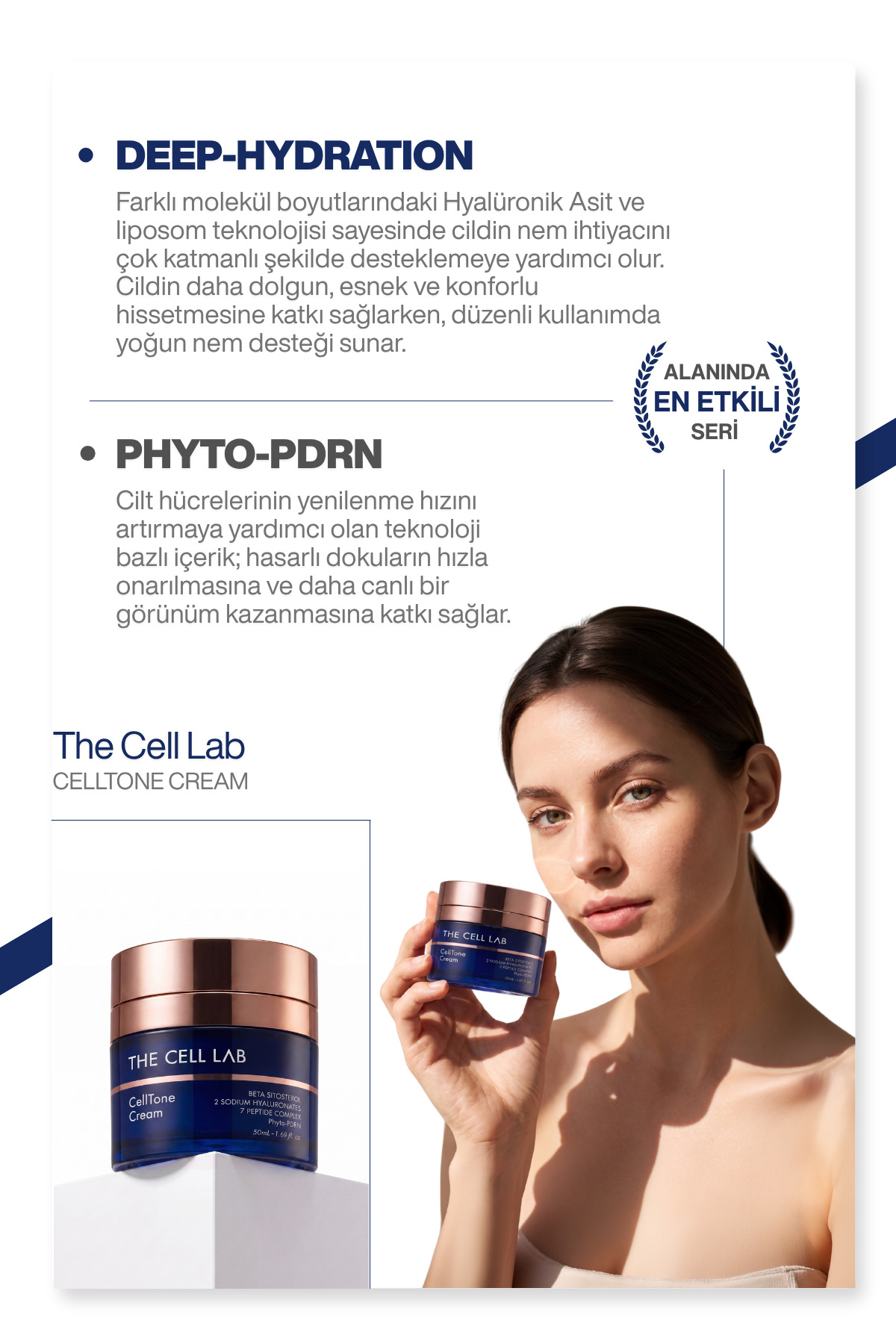 Liposomal Teknolojili | PDRN | Bariyer Onarıcı & Nemlendirici Yüz Kremi 50ml — 8809896481007 — تصویر 2 از 6