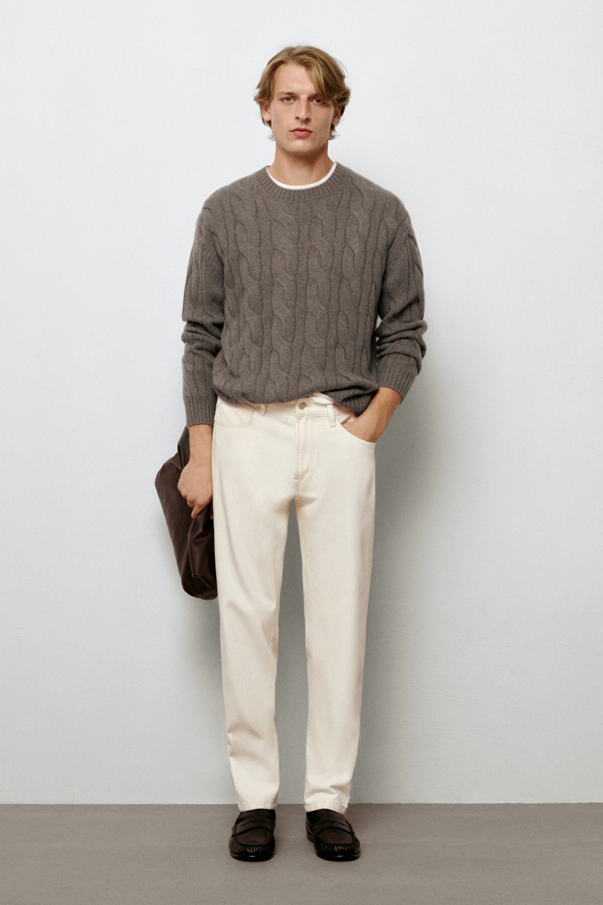 Tapered fit jean