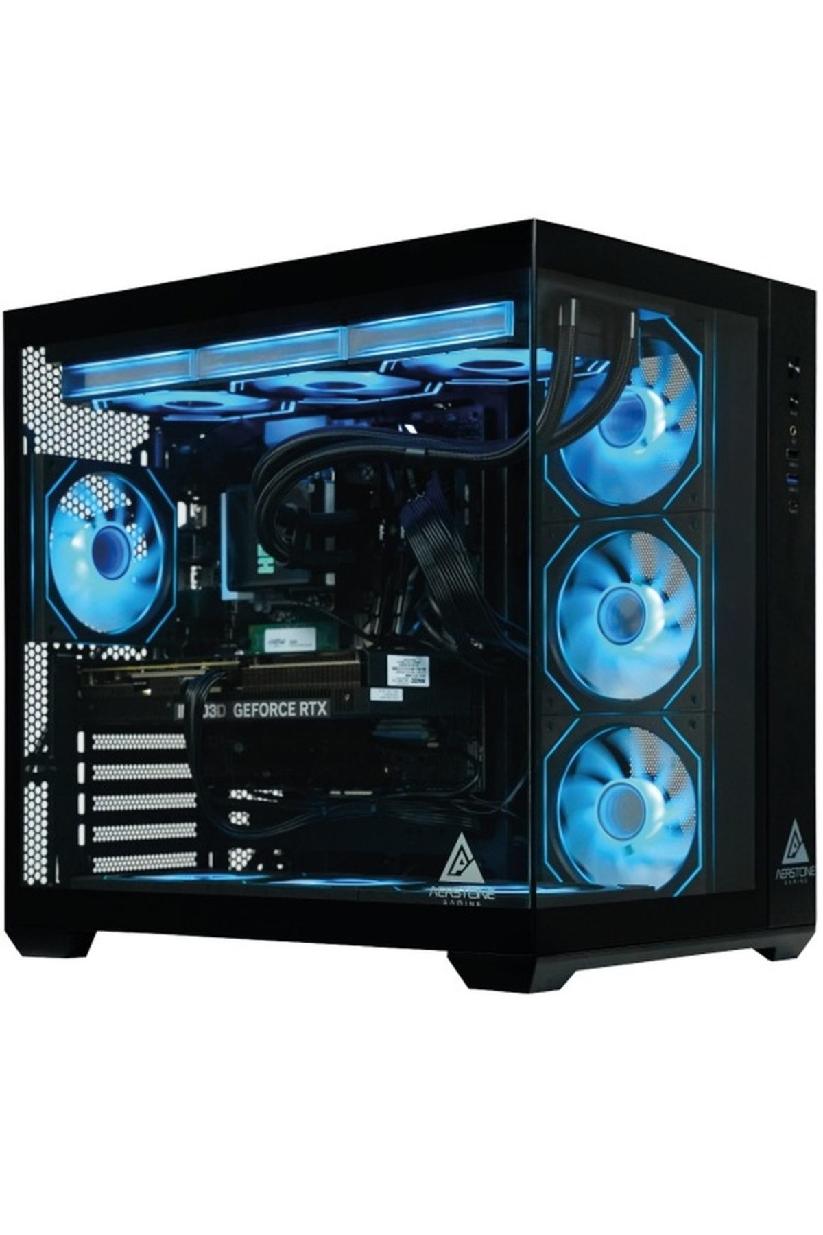 Aerstone | TRION BLACK | RTX 5070 | Intel i7-14700F | 32 GB DDR5 Ram | 1TB SSD | Sıvı Soğutucu | Oyuncu OEM Paket