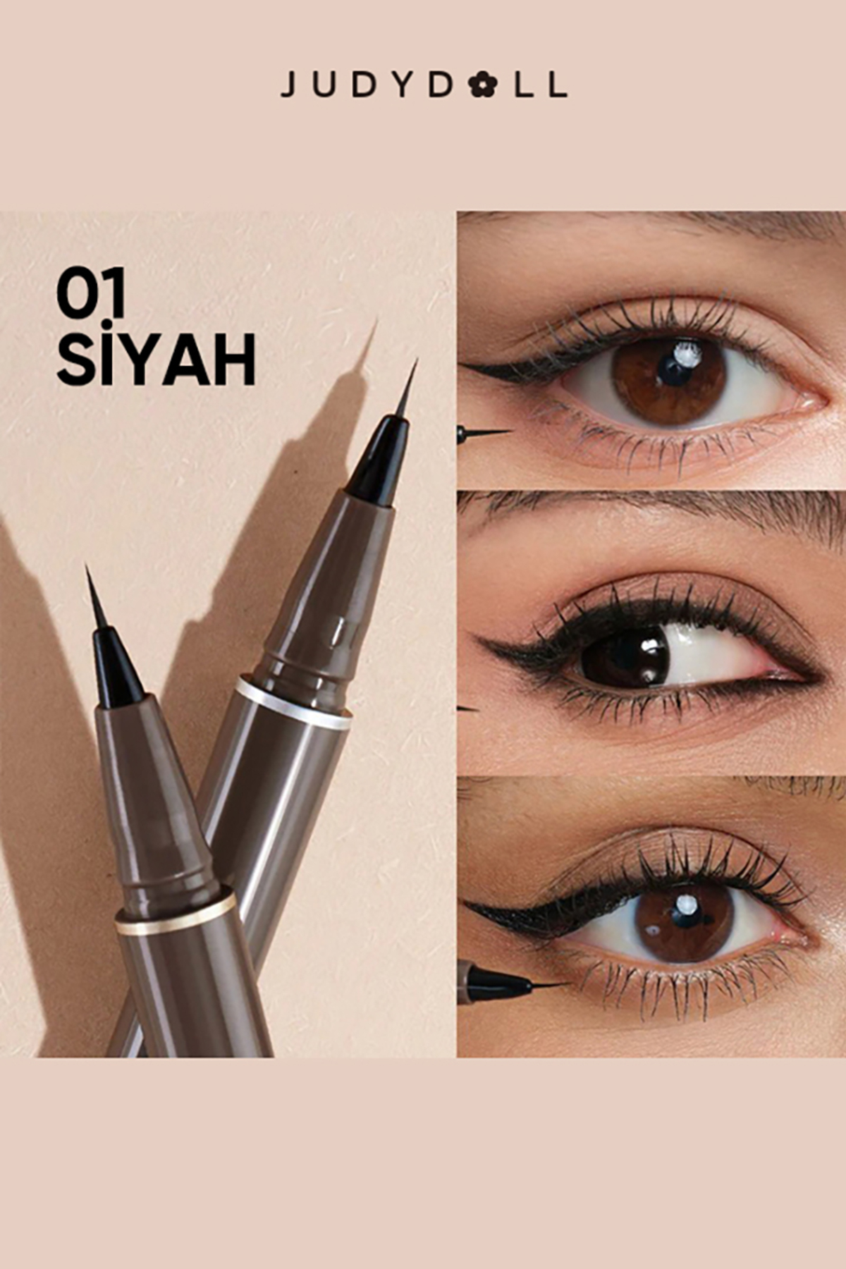 خط چشم مایع باریک 01 مشکی — مشکی 01-02 — تصویر 3 از 8