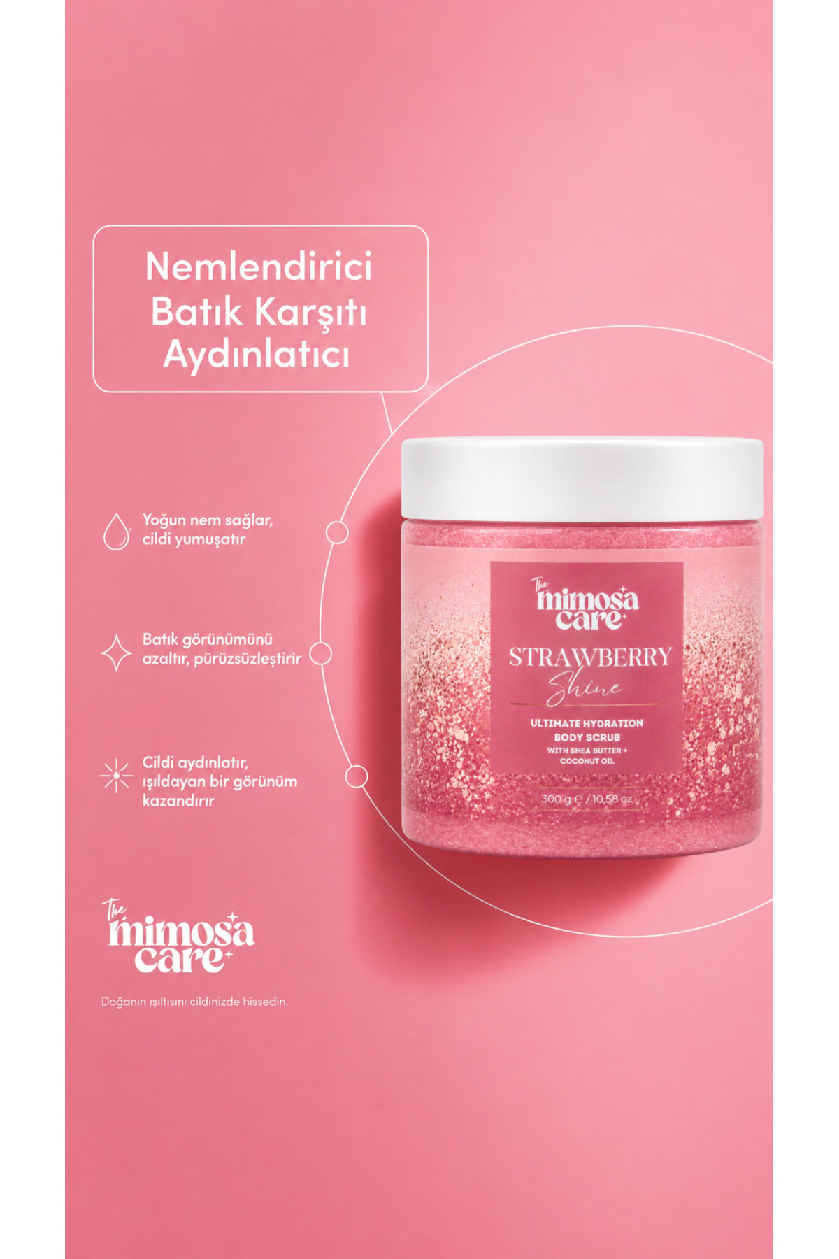 Çilek Özlü Nem Bombası, Anında Batık Karşıtı El-vücut Peeling — TYCT3NE94N169978951781094 — تصویر 4 از 7