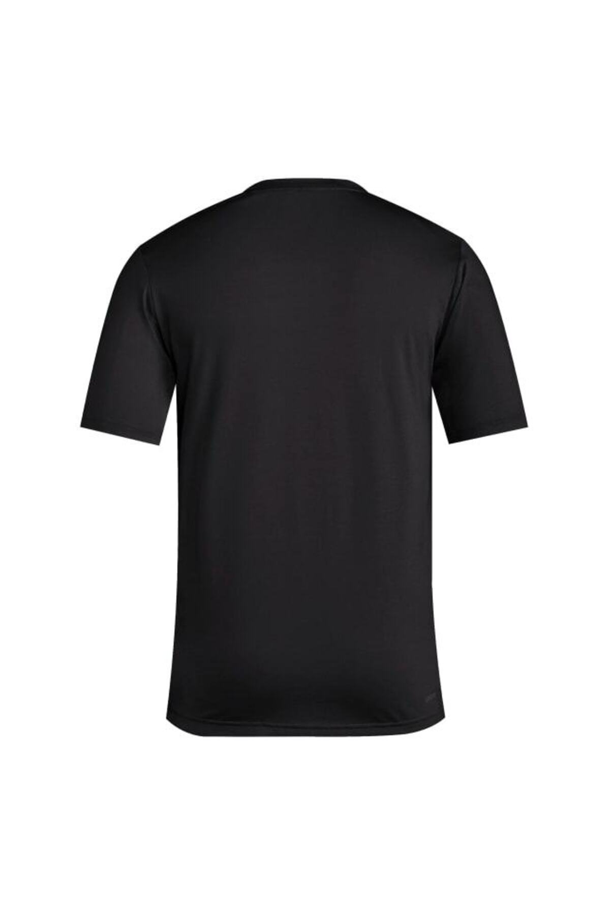adidas Train Essentials Feelready Erkek Siyah Antrenman T-Shirt IC7438 görsel 3