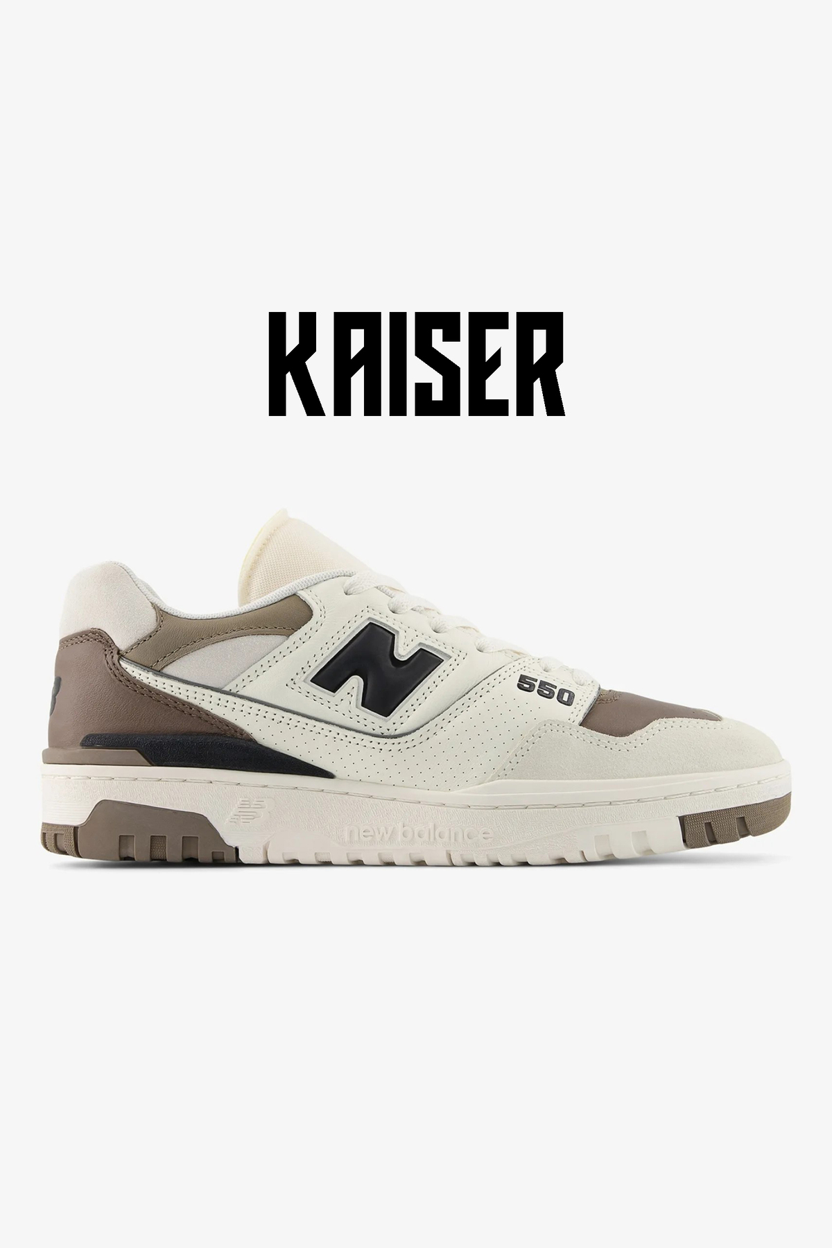 کفش ورزشی سفید مردانه مدل 550 لایف‌استایل نیو بالانس کفش اسنیکر New Balance