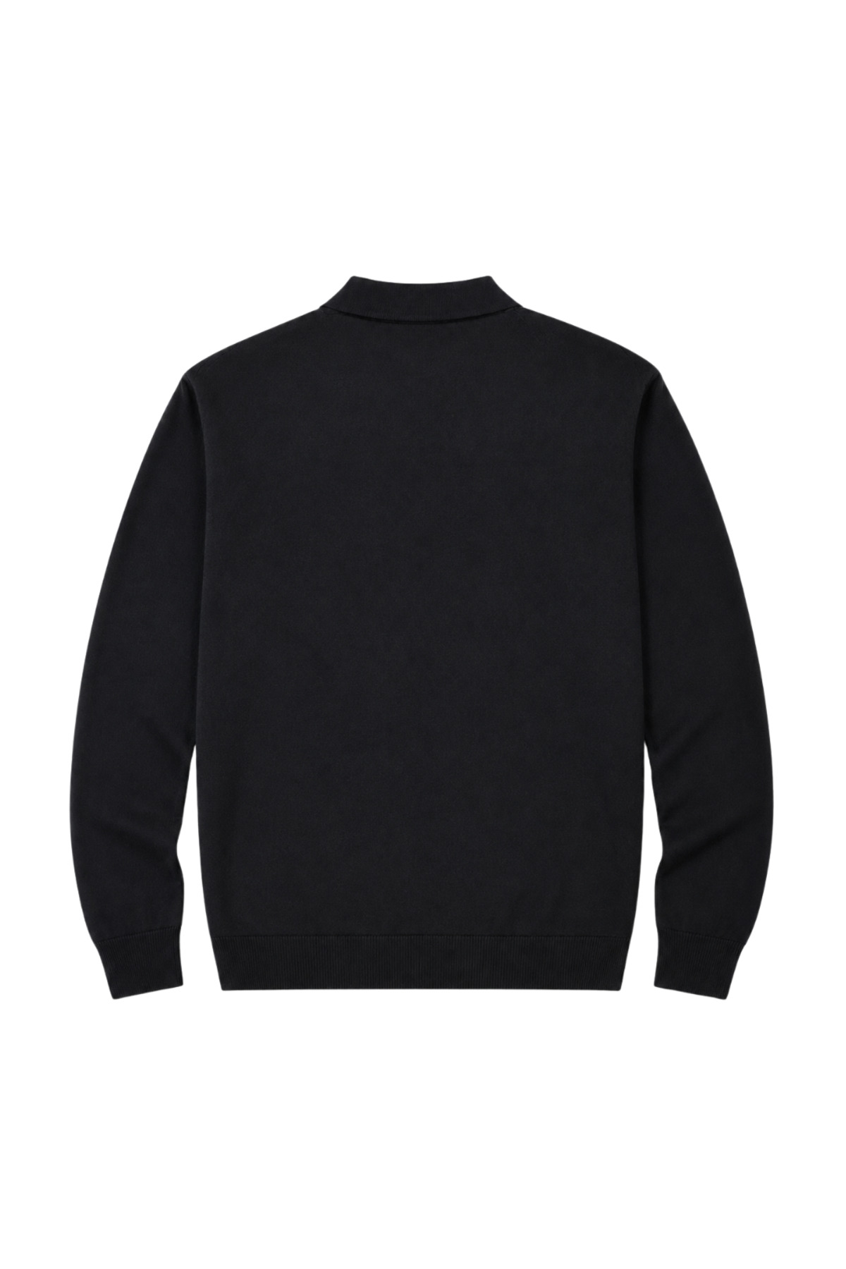 BattalModa Erkek Büyük Beden Haki Atlas Polo Yaka Fermuarlı Triko Kazak 5XL-6XL-7XL-8XL görsel 5
