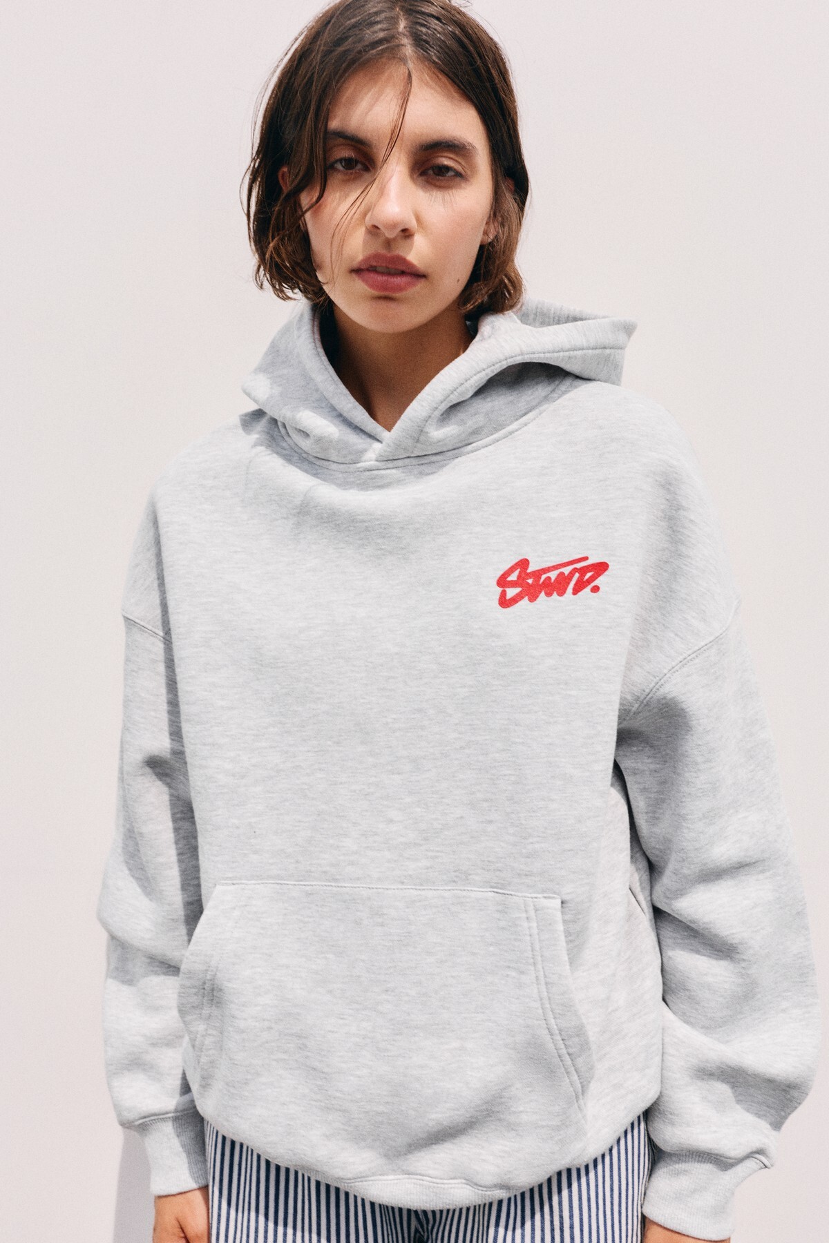 Pull & Bear STWD kapüşonlu sweatshirt