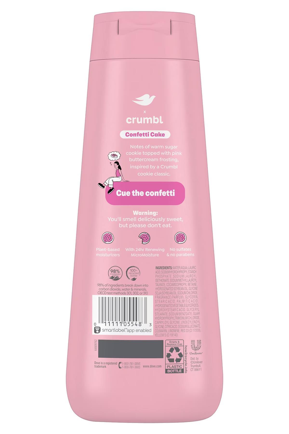ژل دوش کرامبل کیک کنفتی 591ML