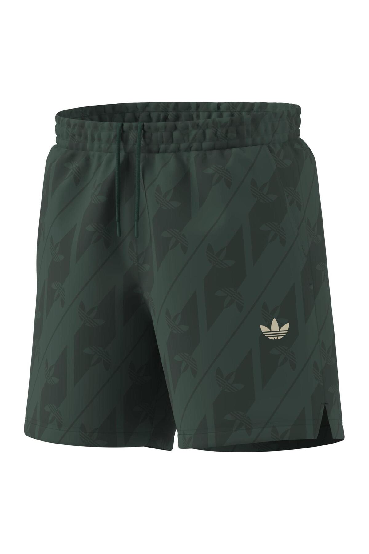 【は*)】Eàphi FLUFFY SHORT PANTS adidas KT4323-E Aop Swm Sho Erkek Yeşil - Fiyatı, Yorumları