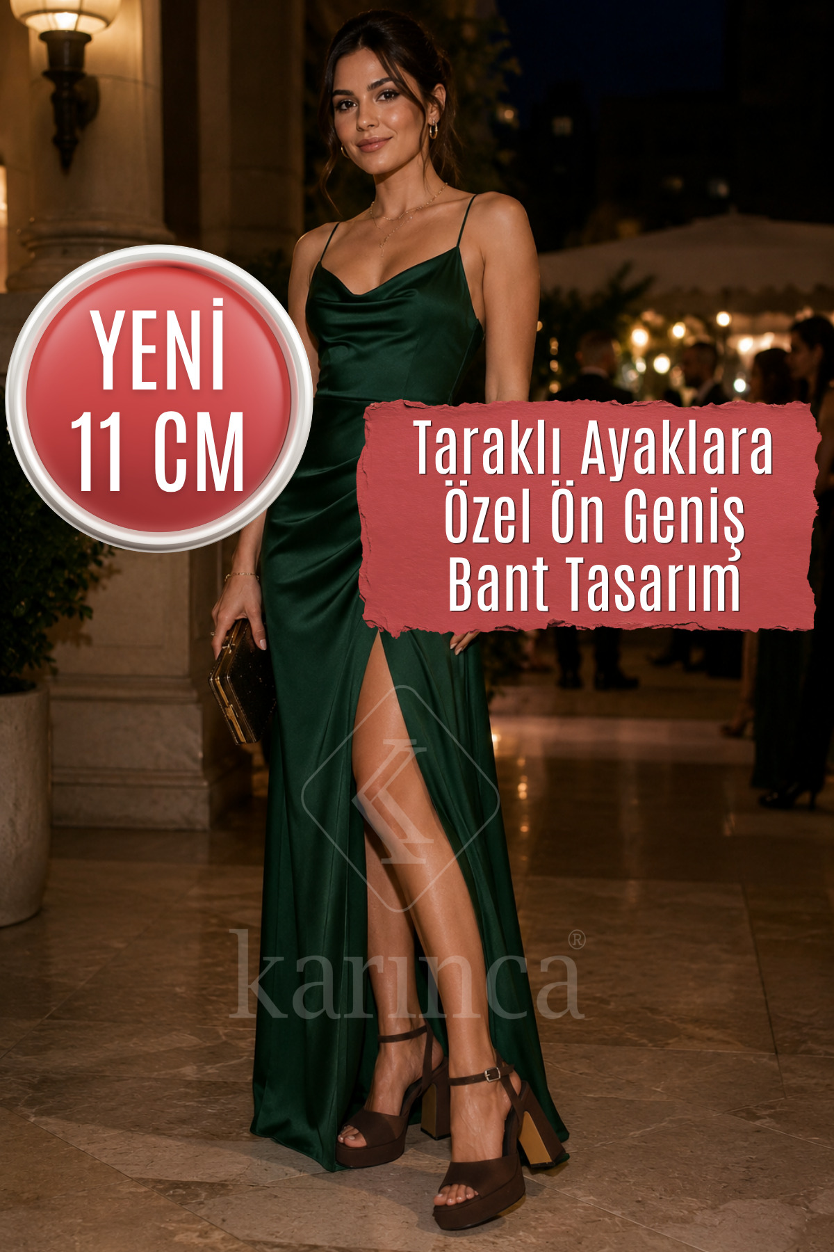 kahverengi abiye ayakkabı
