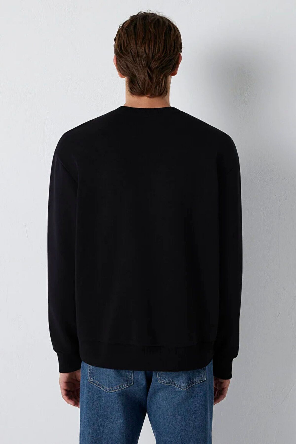 Mavi Bisiklet Yaka Erkek Sweat M0S10643-900 görsel 5