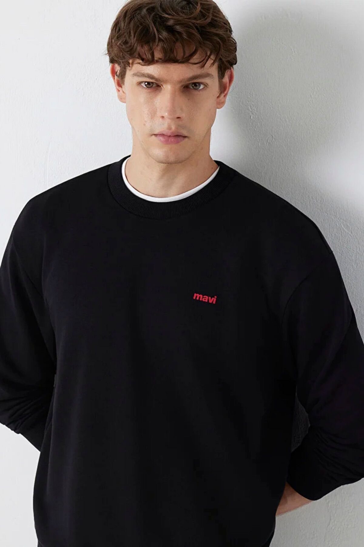 Mavi Bisiklet Yaka Erkek Sweat M0S10643-900 görsel 3