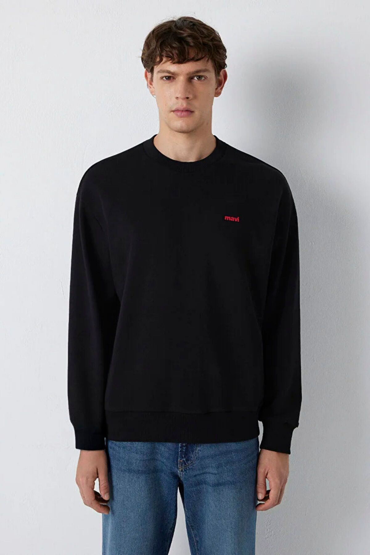 Mavi Bisiklet Yaka Erkek Sweat M0S10643-900 görsel 2