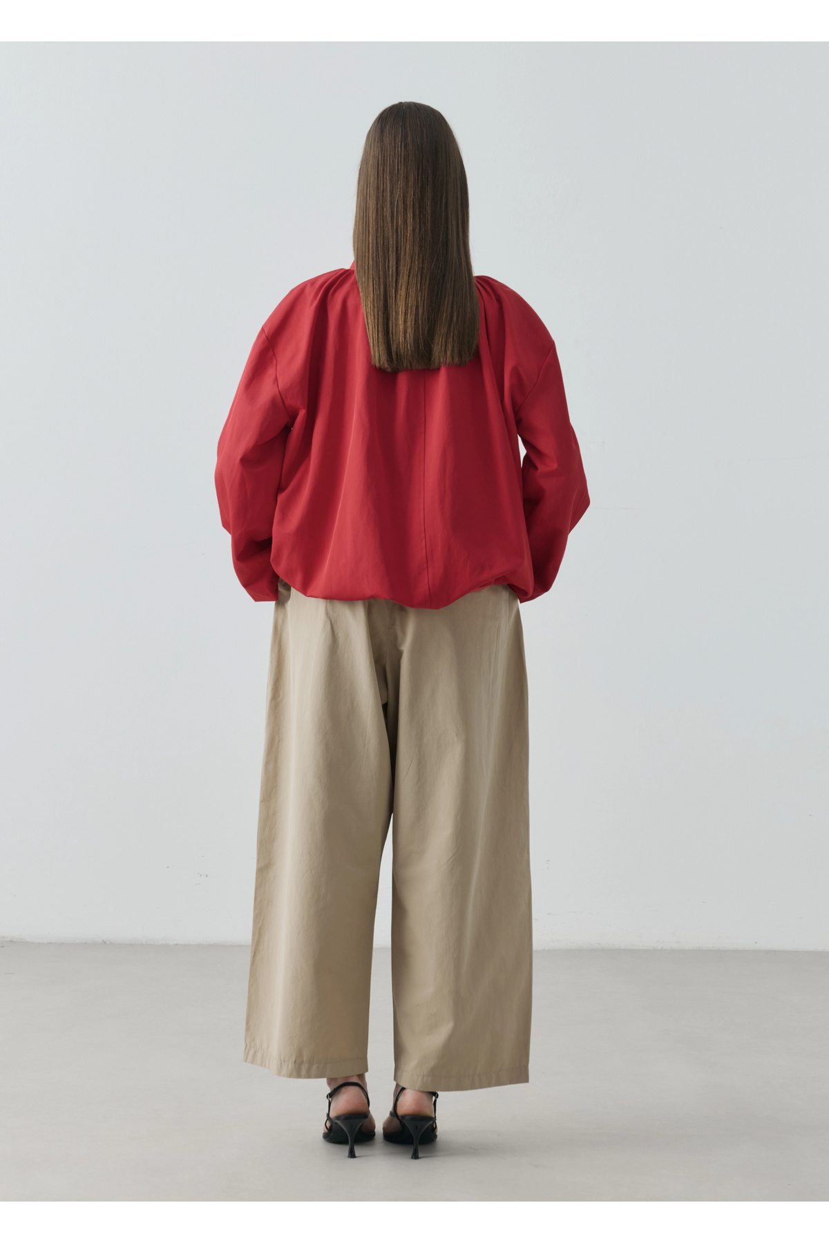 MODA AKSA RİA PREMİUM SELECTİON BOMBER CEKET KIRMIZI görsel 7