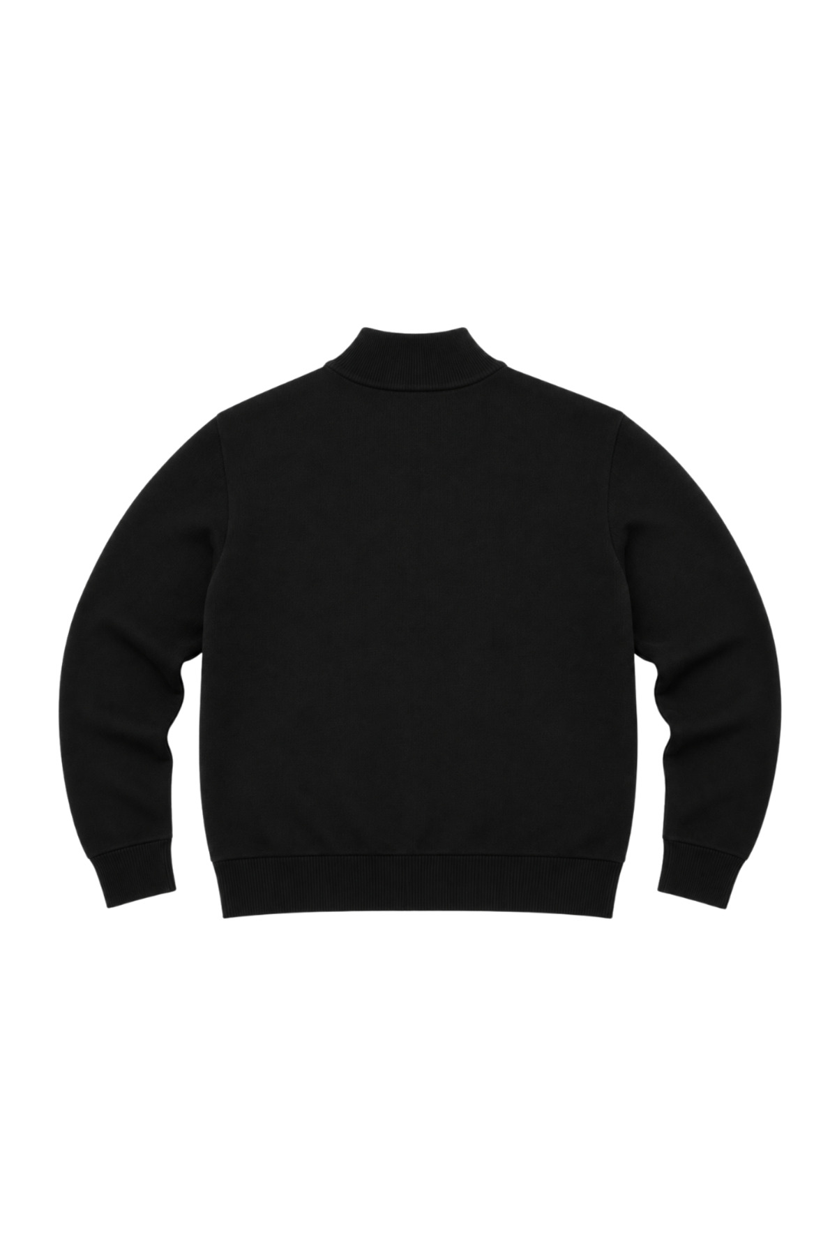 BattalModa Erkek Büyük Beden Siyah Arven Dik Yaka Cepli Triko Hırka 5XL-6XL-7XL-8XL görsel 5