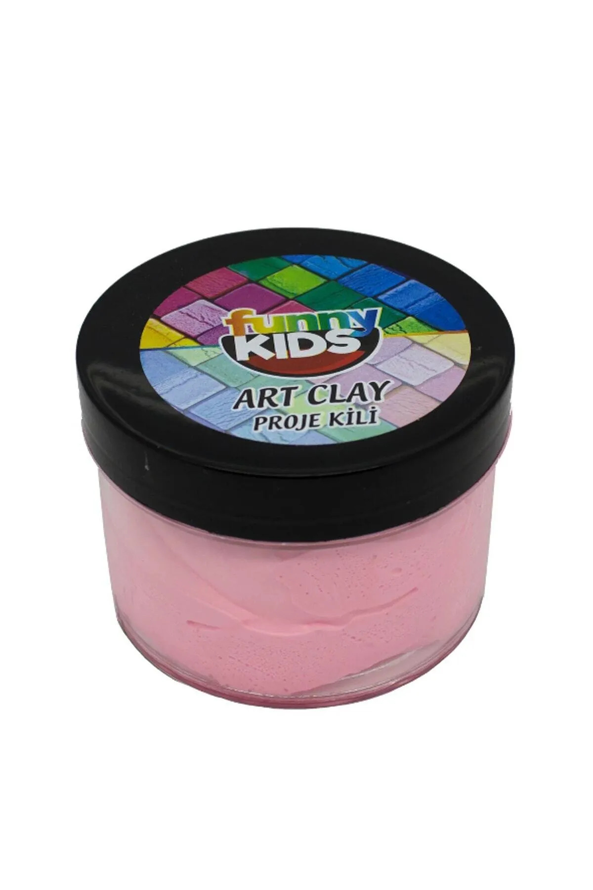 Rich Funny Kids Art Clay Proje Kili 40cc Pembe 566