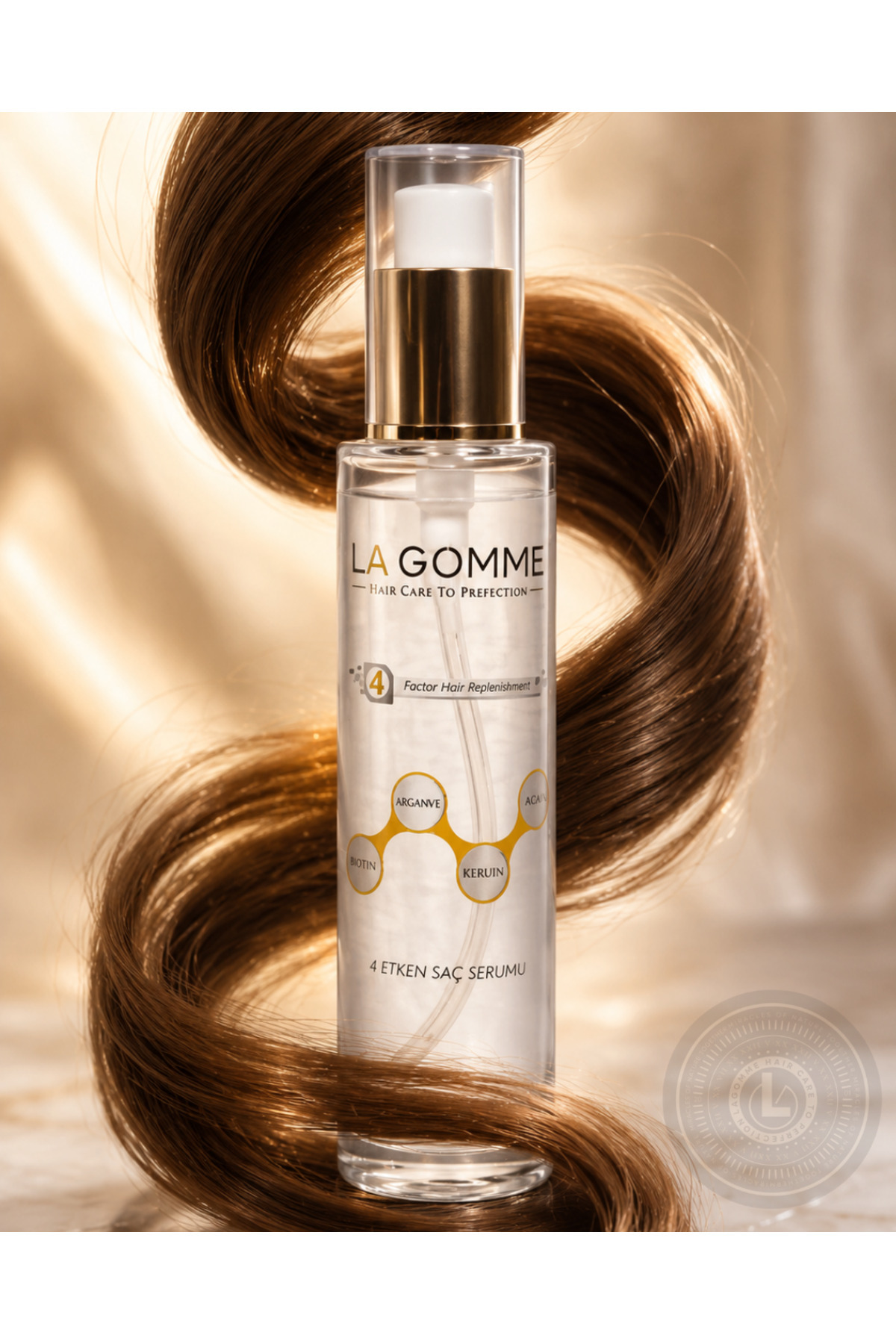 La Gomme 4 Etken Serum 50 ml Biotin-Arginine-Argan-Keratin — TYCAF3686E565856A7B1B9C00