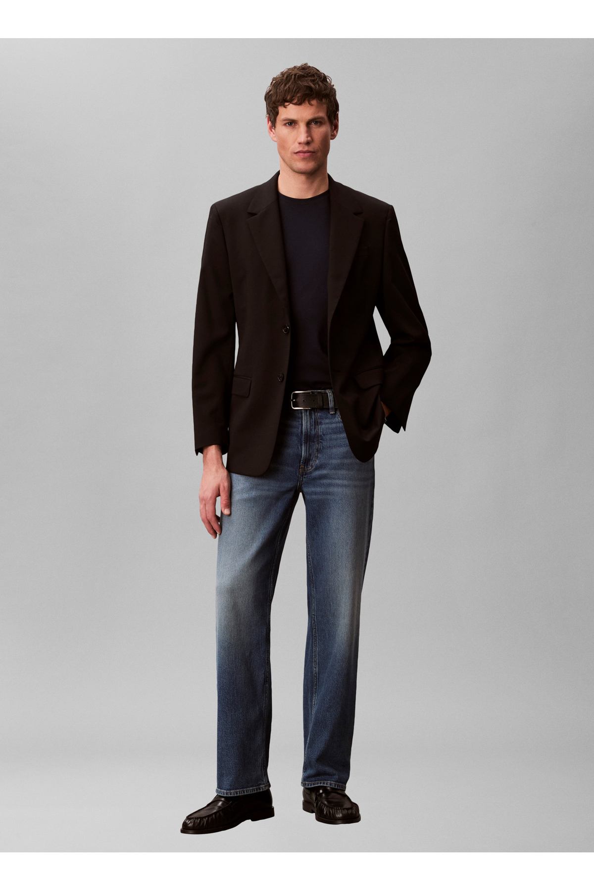 تیشرتمردانهCalvin Kleinآبی