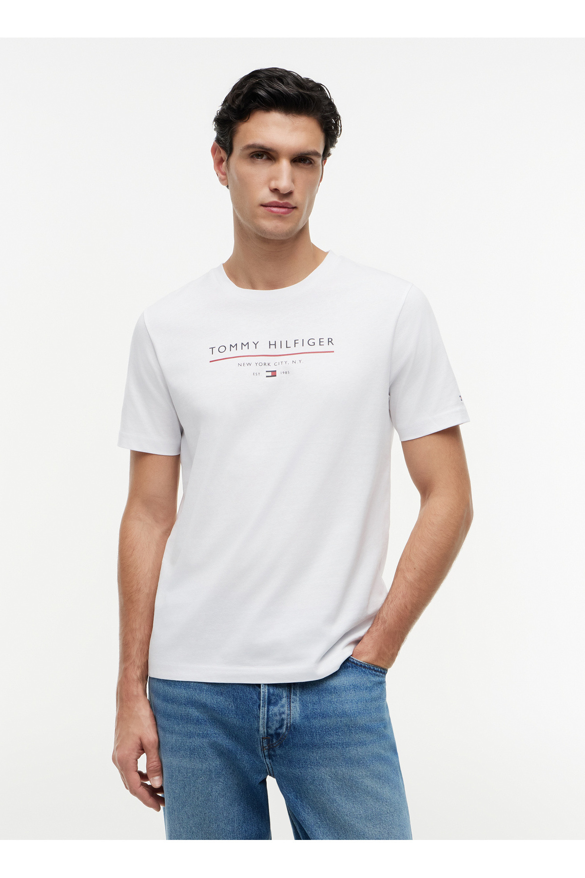 تیشرتمردانهTommy Hilfigerسفید