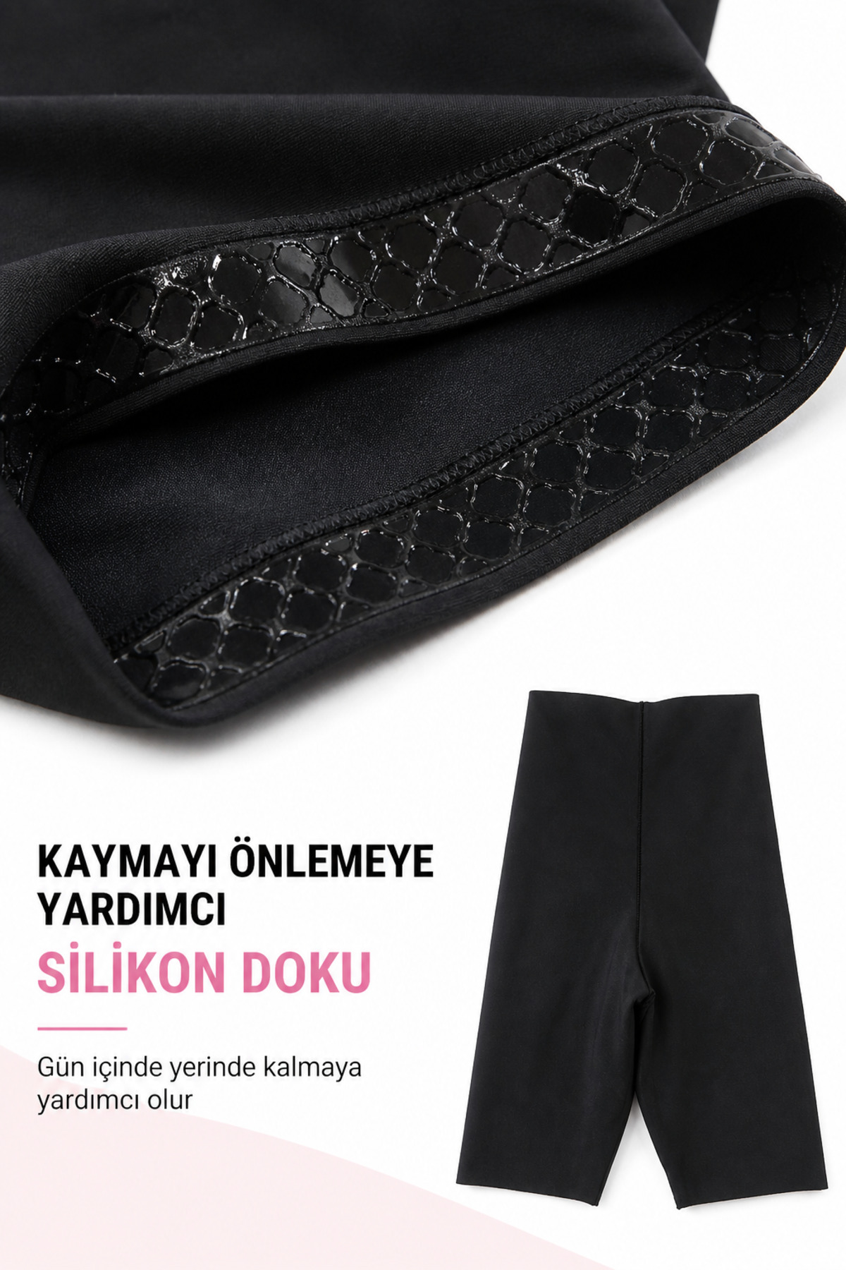 Bravie İz Yapmaz, Kaymaz, Katlanmaz, 1 Beden Küçülten, Lazer Kesim, Yüksek Bel, Toparlayıcı, Kadın Şort Korse 2007 görsel 3