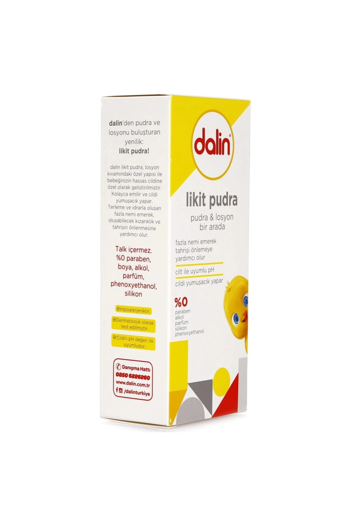 Mey İthalat® Likid Bebek Pudrası 100 Gr — HFK-MMEYXT356010-00076 — تصویر 3 از 3