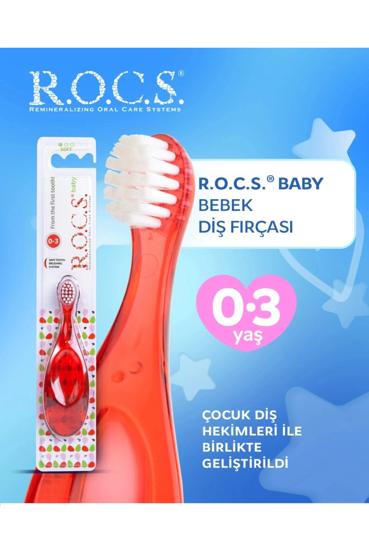 Mey İthalat® .Baby Ekstra Soft Diş Fırçası 0-3 Yaş — HFK-MMEYXT356126-00002 — تصویر 2 از 5