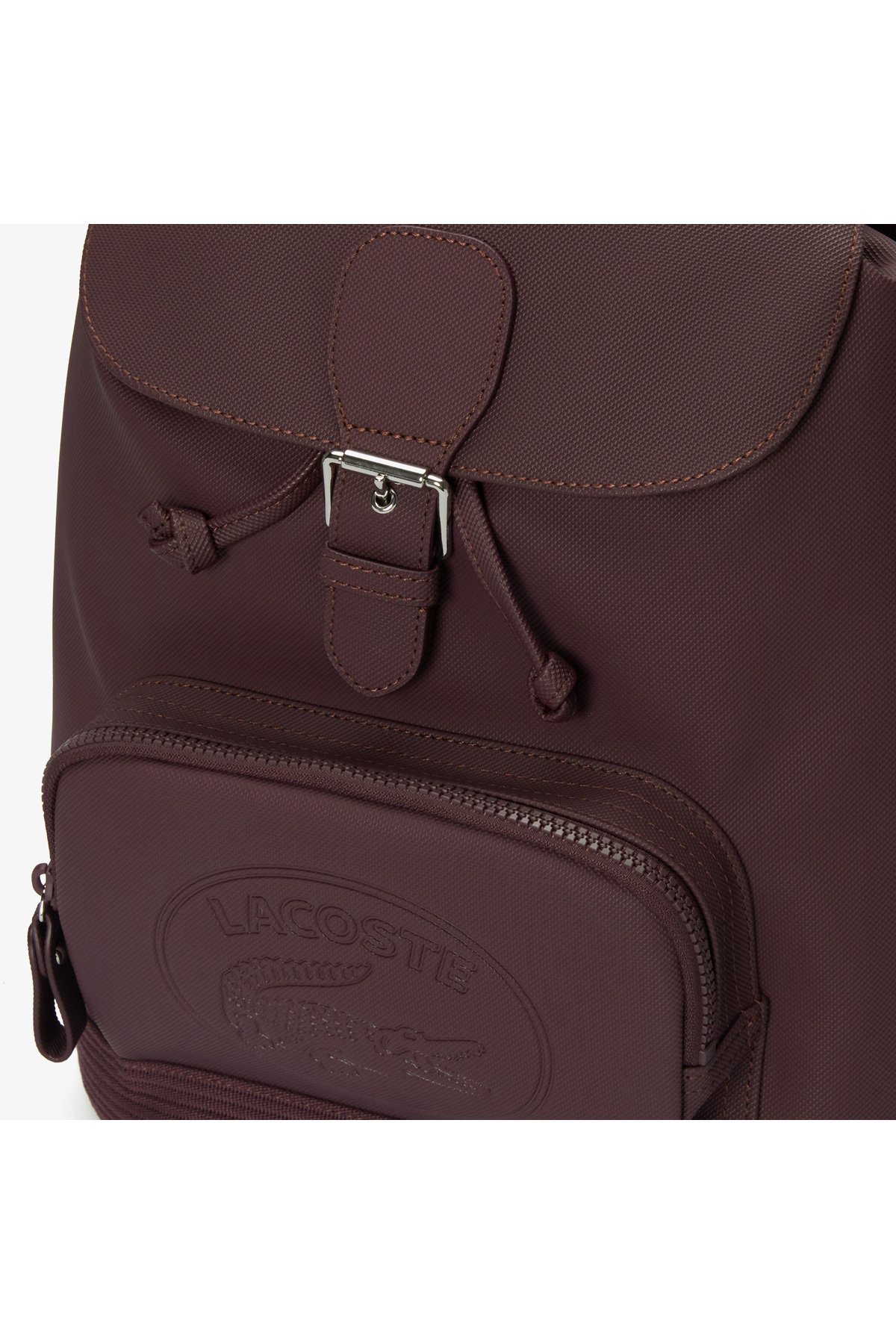 Lacoste Vintage Kadın Bordo Sırt Çantası görsel 4