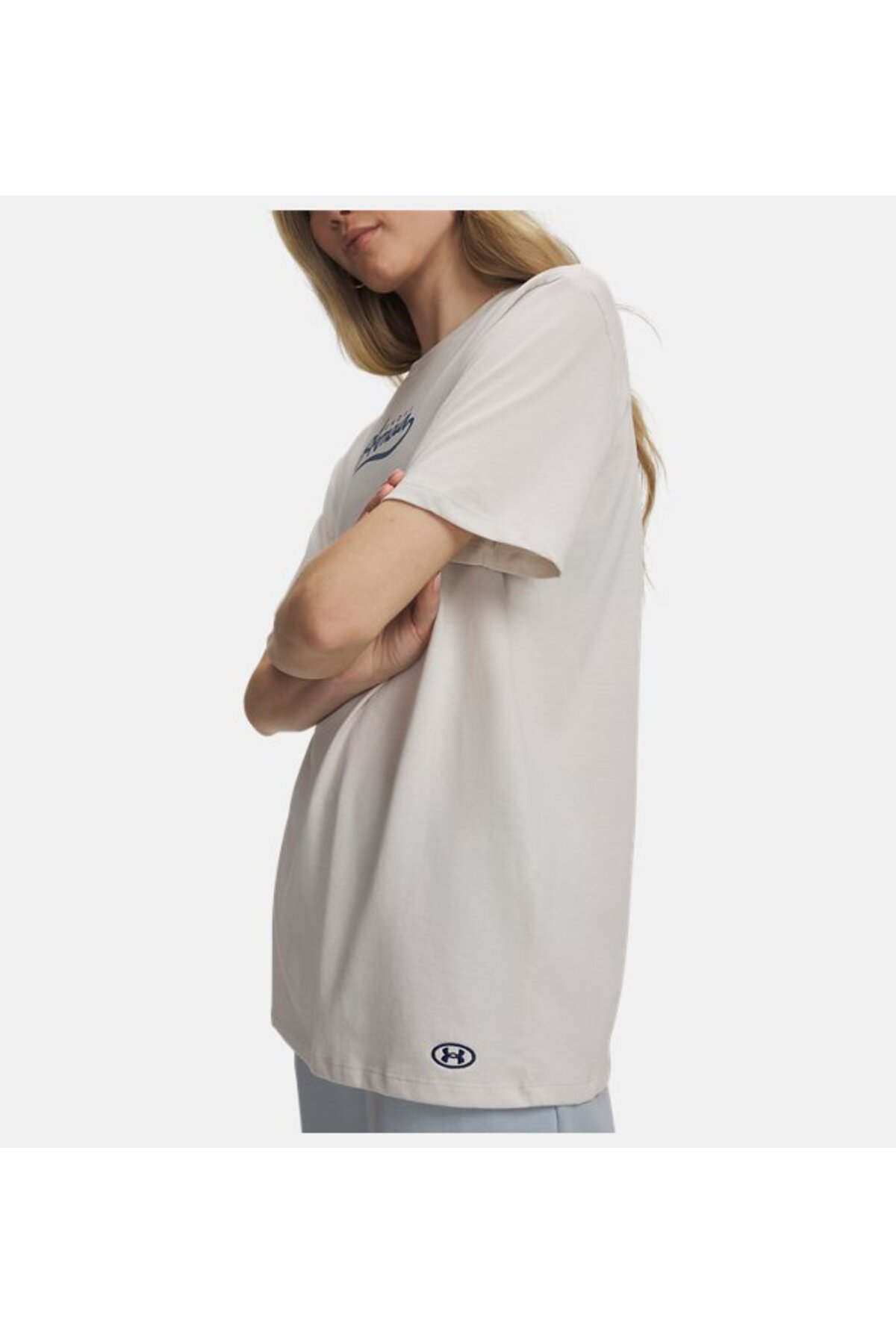 Under Armour Kadın UA Rival Graphic T-shirt görsel 3