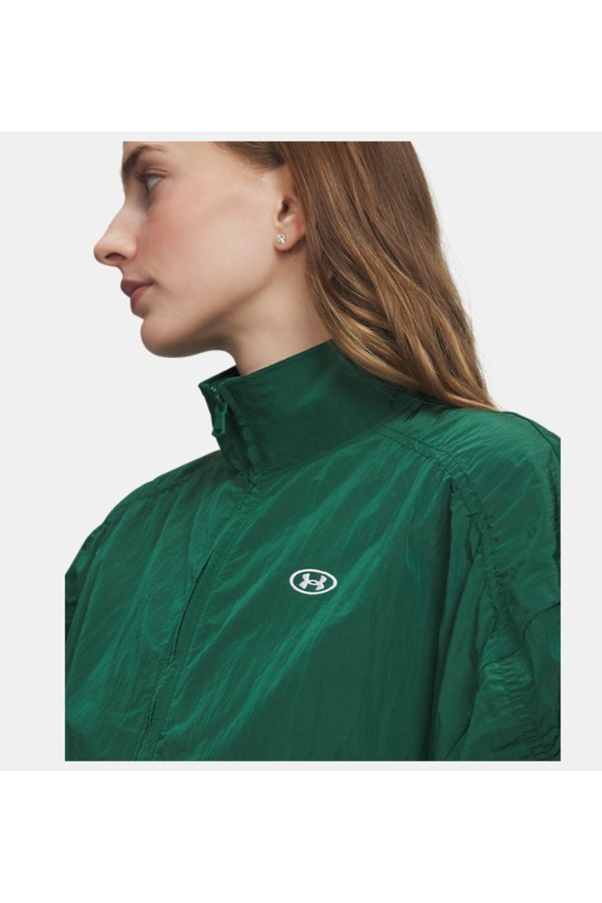 Under Armour Kadın UA Rival Woven Sweatshirt görsel 3