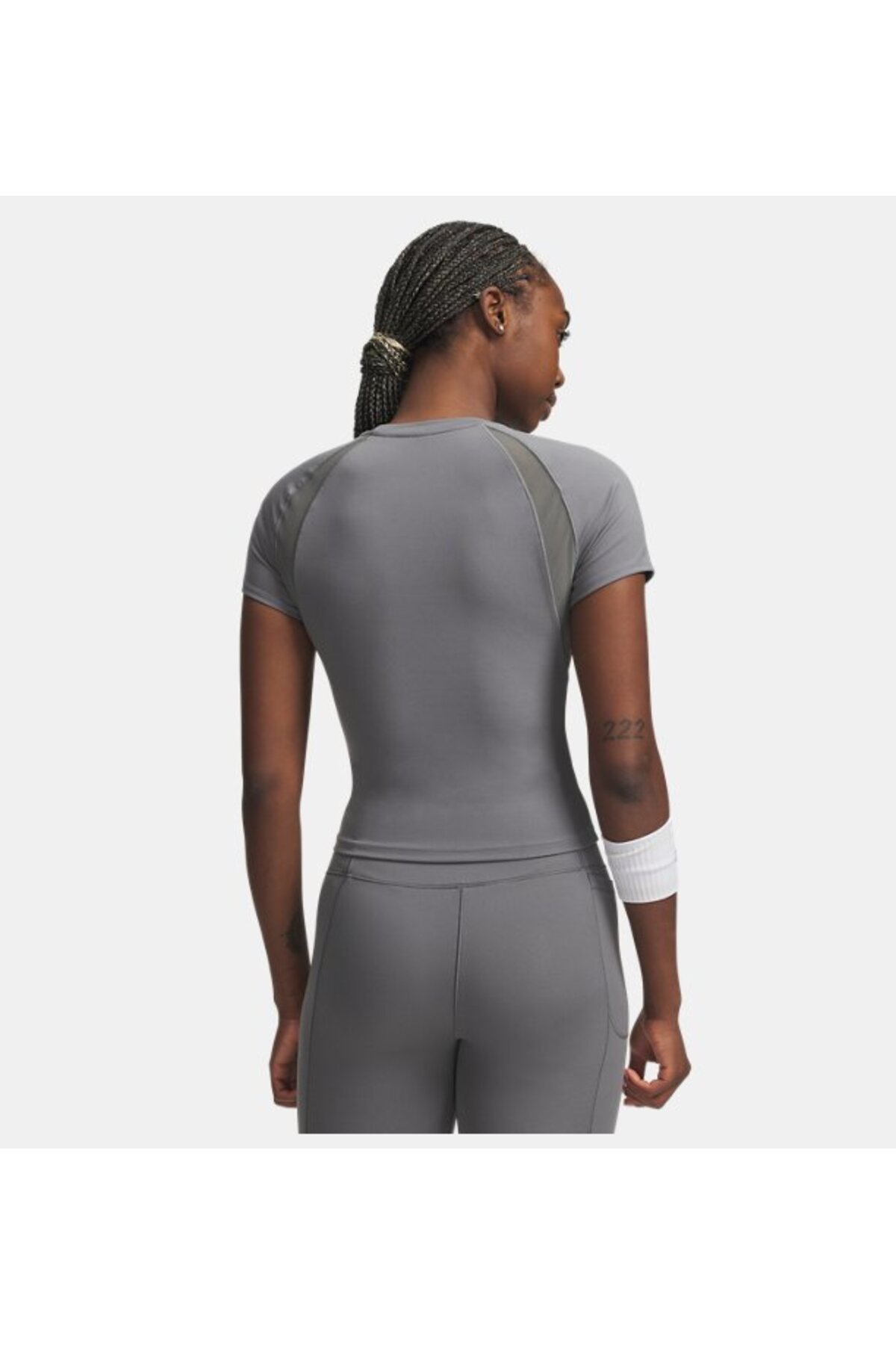 Under Armour Kadın UA Motion Mesh Kısa Kollu T-Shirt görsel 2