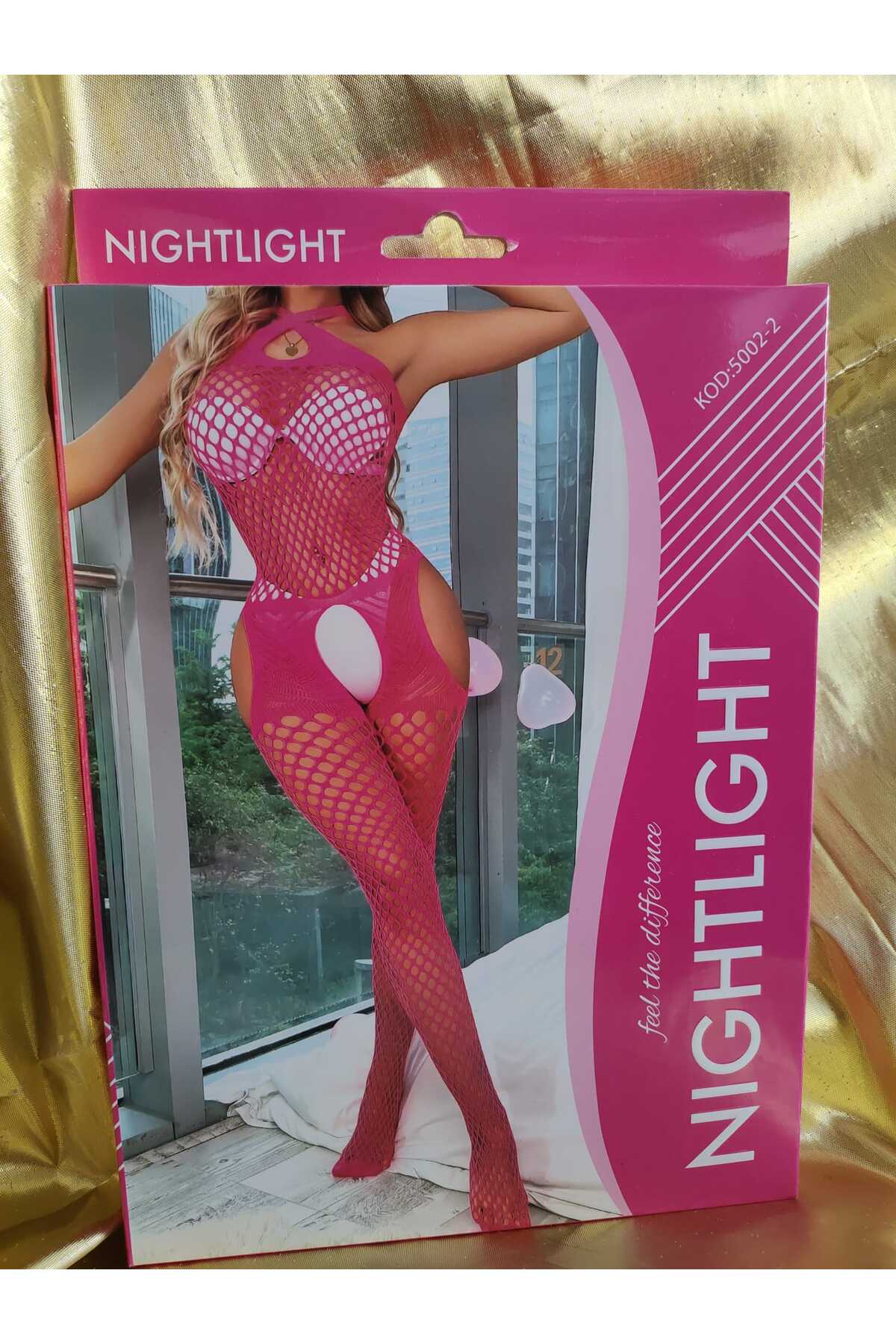 Lillie Nightlight vücut çorabı detay