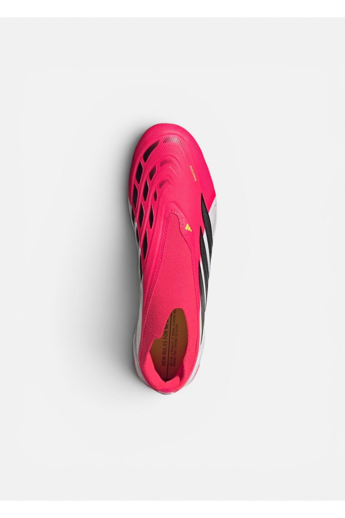 adidas Predator League LL JS2997 Bağcıksız FG Erkek Futbol Kramponu Çim Saha Kırmızı görsel 3