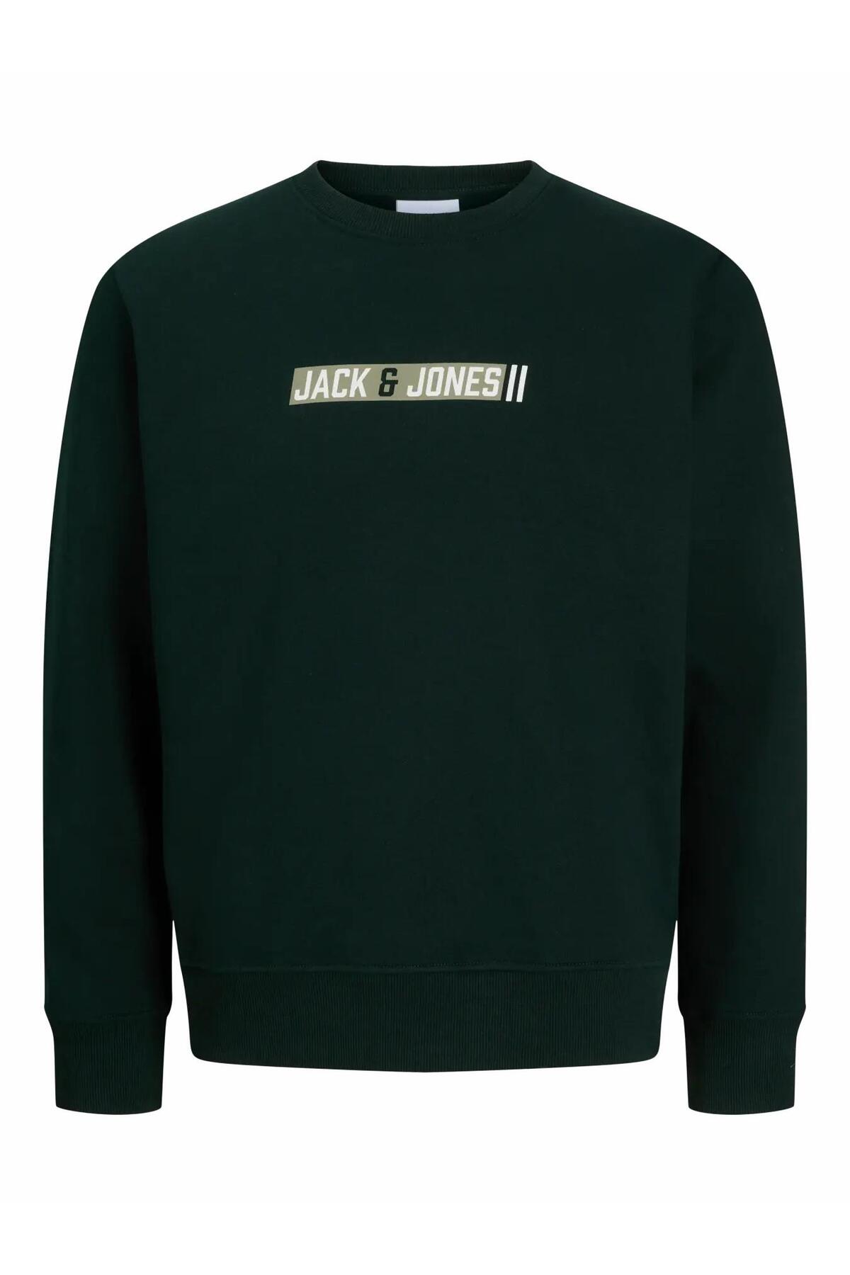 سویشرت یقه گرد مردانه JJMUNK، راحت و غیررسمی جک اند جونز سویشرت Jack & Jones
