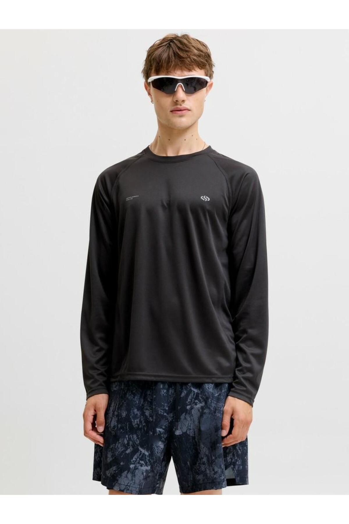 سویشرت مردانه جک جونز مدل Sflux Ls کد 12298284 جک اند جونز تی شرت Jack & Jones