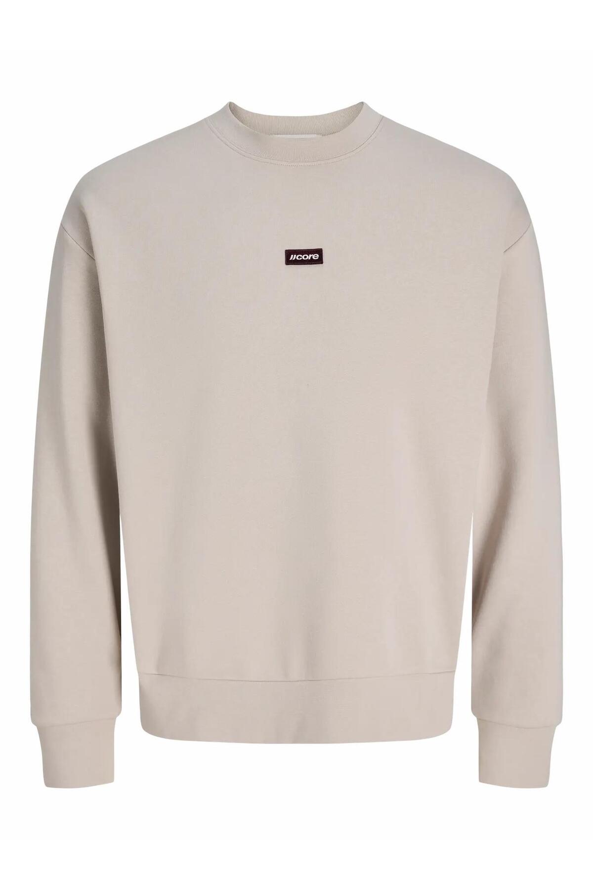 سویشرت مردانه جک اند جونز مدل Jcoclub Badge Sweat Crew Neck کد 12300444 جک اند جونز سویشرت Jack & Jones