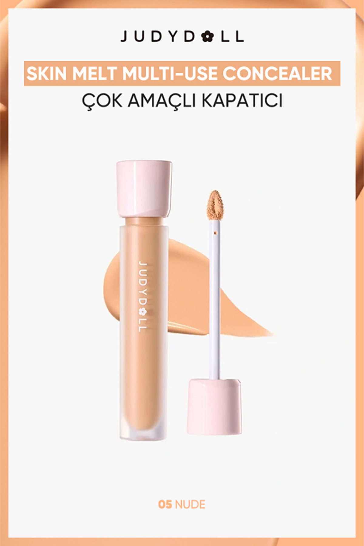 JUDYDOLL Skin Melt Multi-Use Concealer 05 Nude| Çok Amaçlı Göz Altı Kapatıcı — بژ AU26000951
