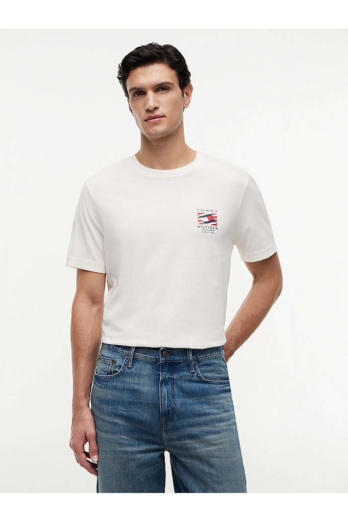 تیشرتمردانهTommy Hilfigerسفید