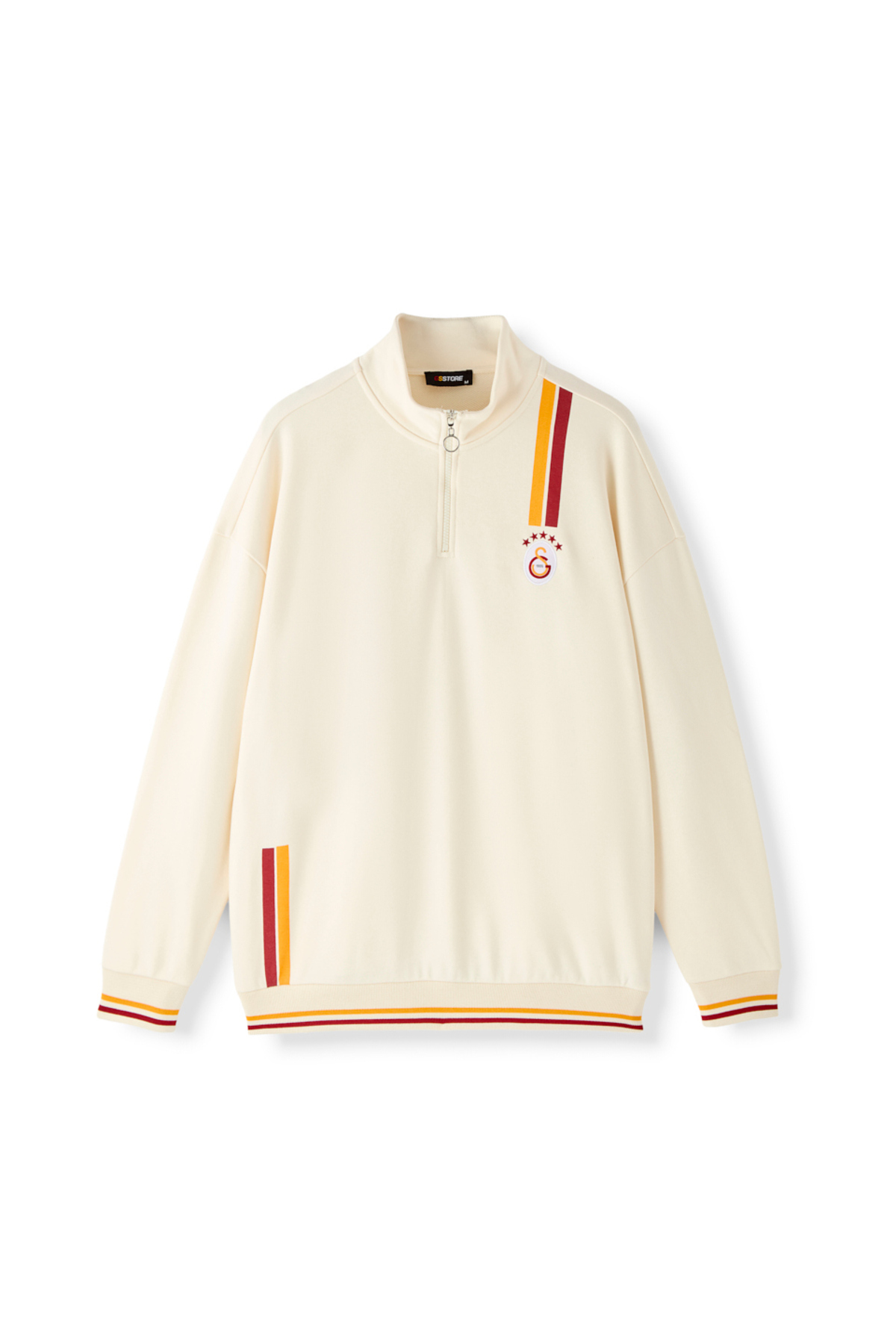 GSStore Galatasaray Erkek Yarım Fermuarlı Sweatshirt E261139