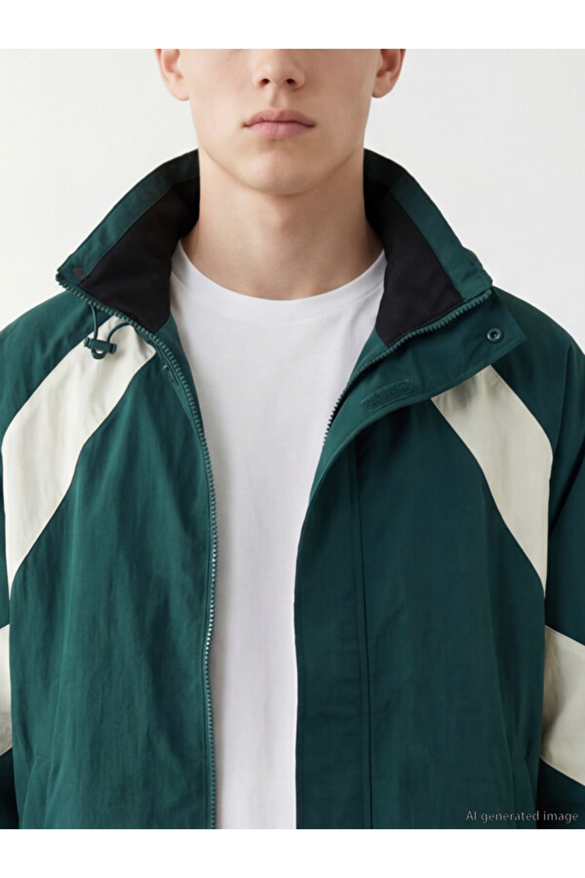 LC Waikiki UZG STORE'Den Stil Sahiplerine Relax Fit Kapüşonlu Erkek Yağmurluk görsel 3