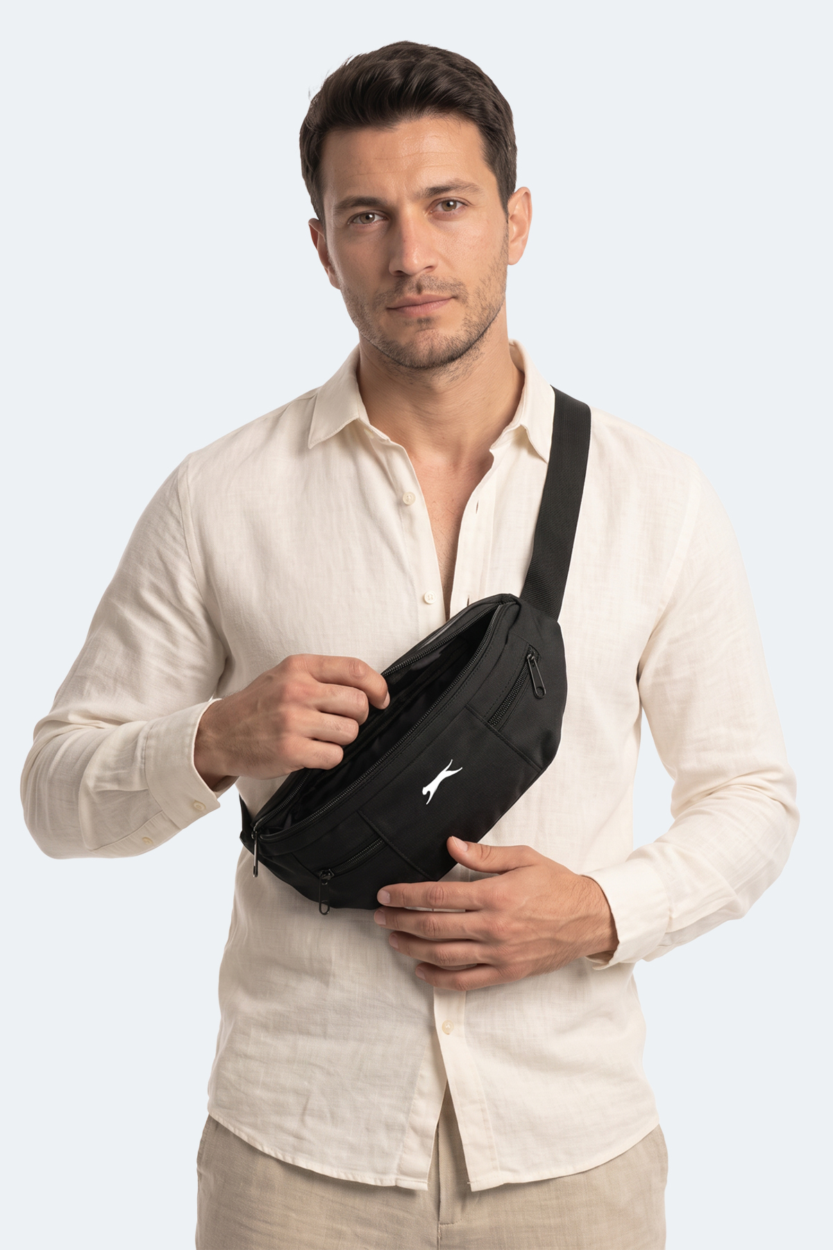 Slazenger GOMIR Unisex Siyah Sırt Çantası görsel 3