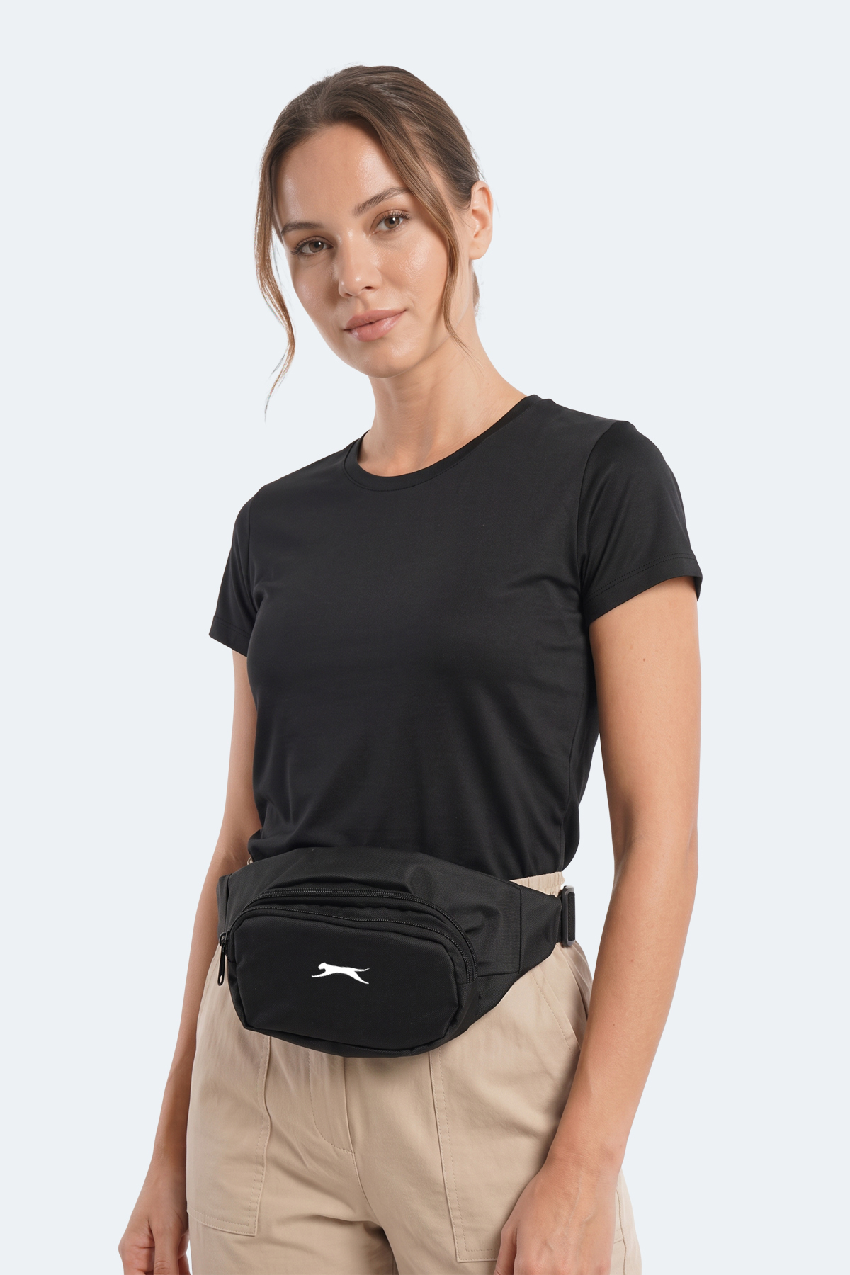 Slazenger GAVEA Unisex Siyah Bel Çantası görsel 7