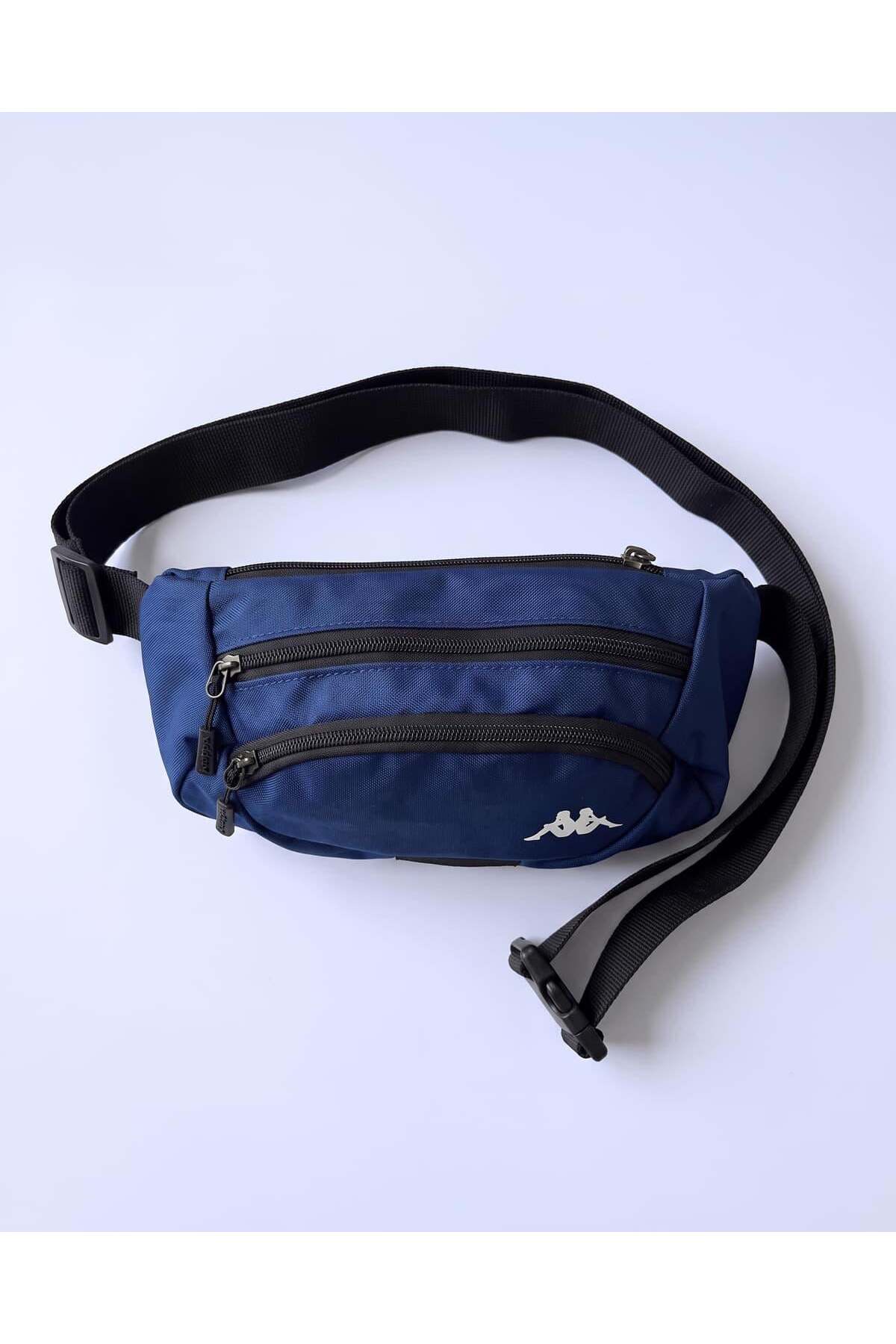 Kappa Cross Bag Unisex Koyu Mavi Bel Çantası görsel 3