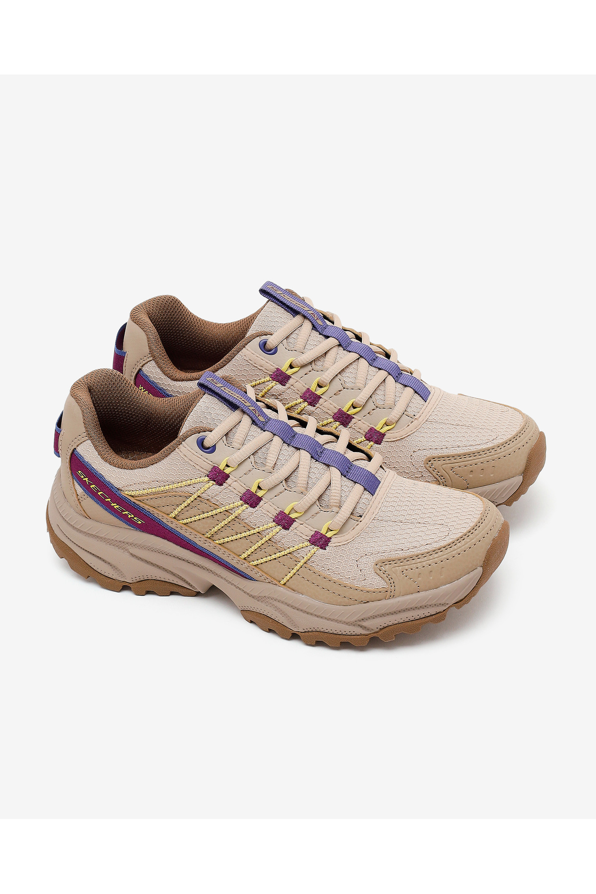 SKECHERS VIGOR AT-COUNTRY THREE Kadın Naturel/Çoklu Outdoor Ayakkabı 180239 NMLT görsel 5