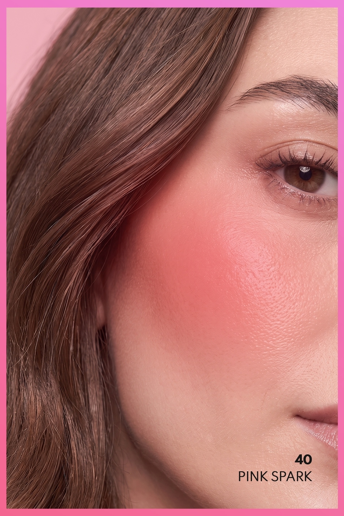 رژگونه مایع رنگ لب و گونه اکسایتینت - شماره ۴۰ صورتی اسپارک — BLS EXCITINT — تصویر 4 از 8
