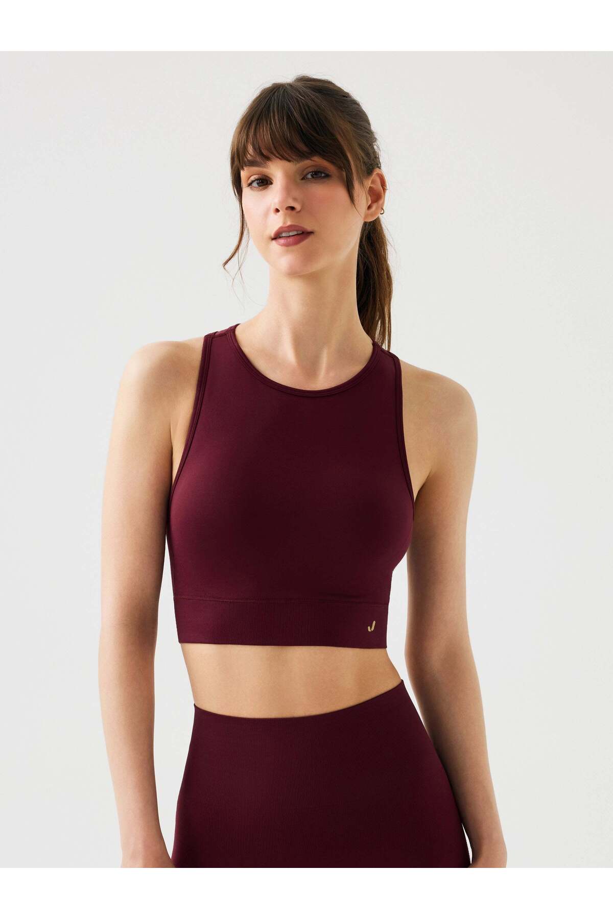 Jerf Vella Racerback Konfor Sport Bra Bordo