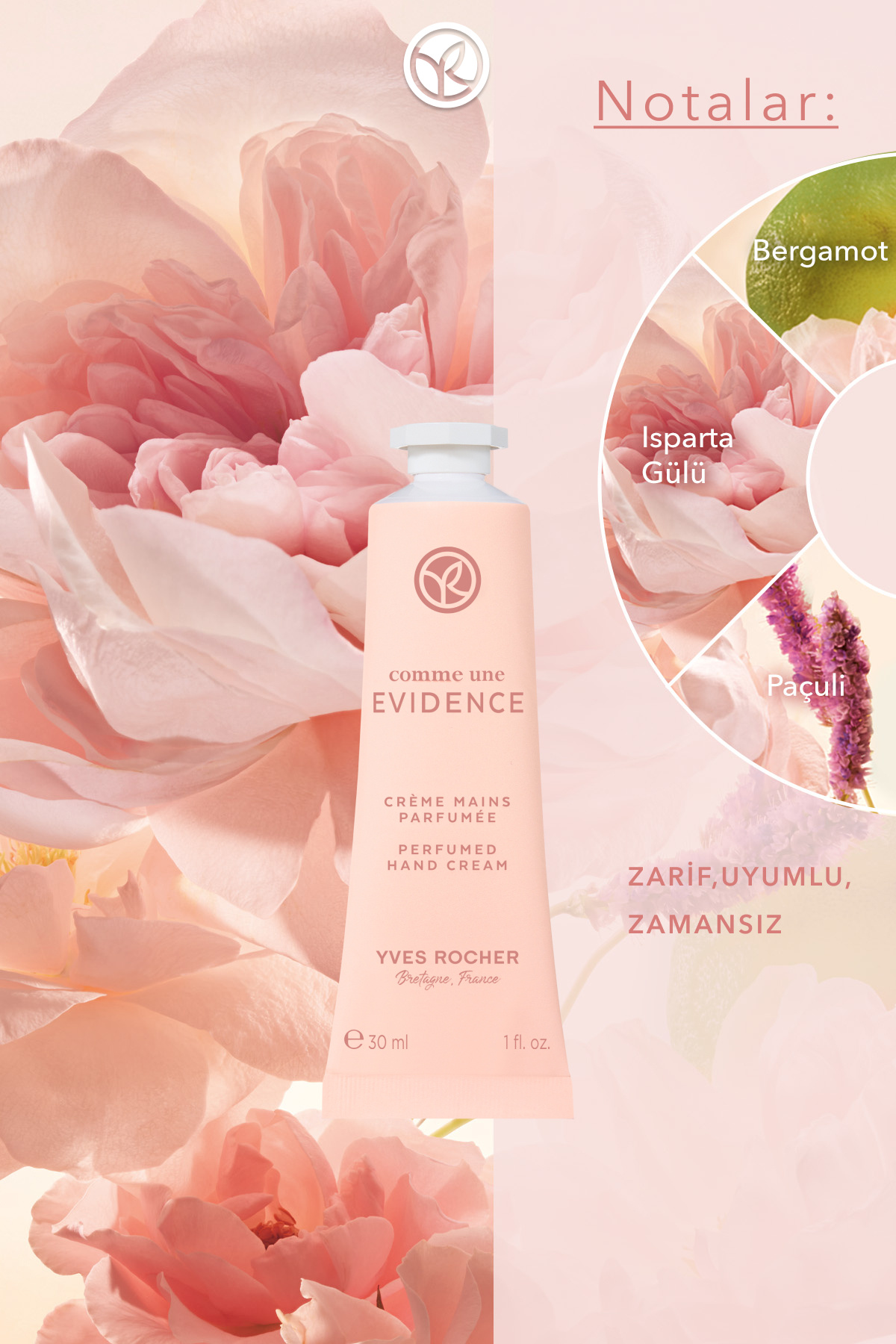 Comme Une Evidence Parfümlü El Kremi- Comme Une Evidence- Kadın Parfüm- Vegan-30ml — 97491 — تصویر 2 از 7